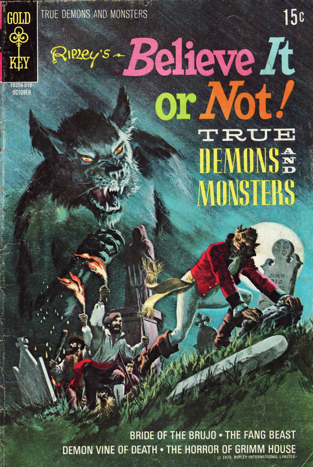 Read online Ripley's Believe it or Not! (1965) comic -  Issue #22 - 1