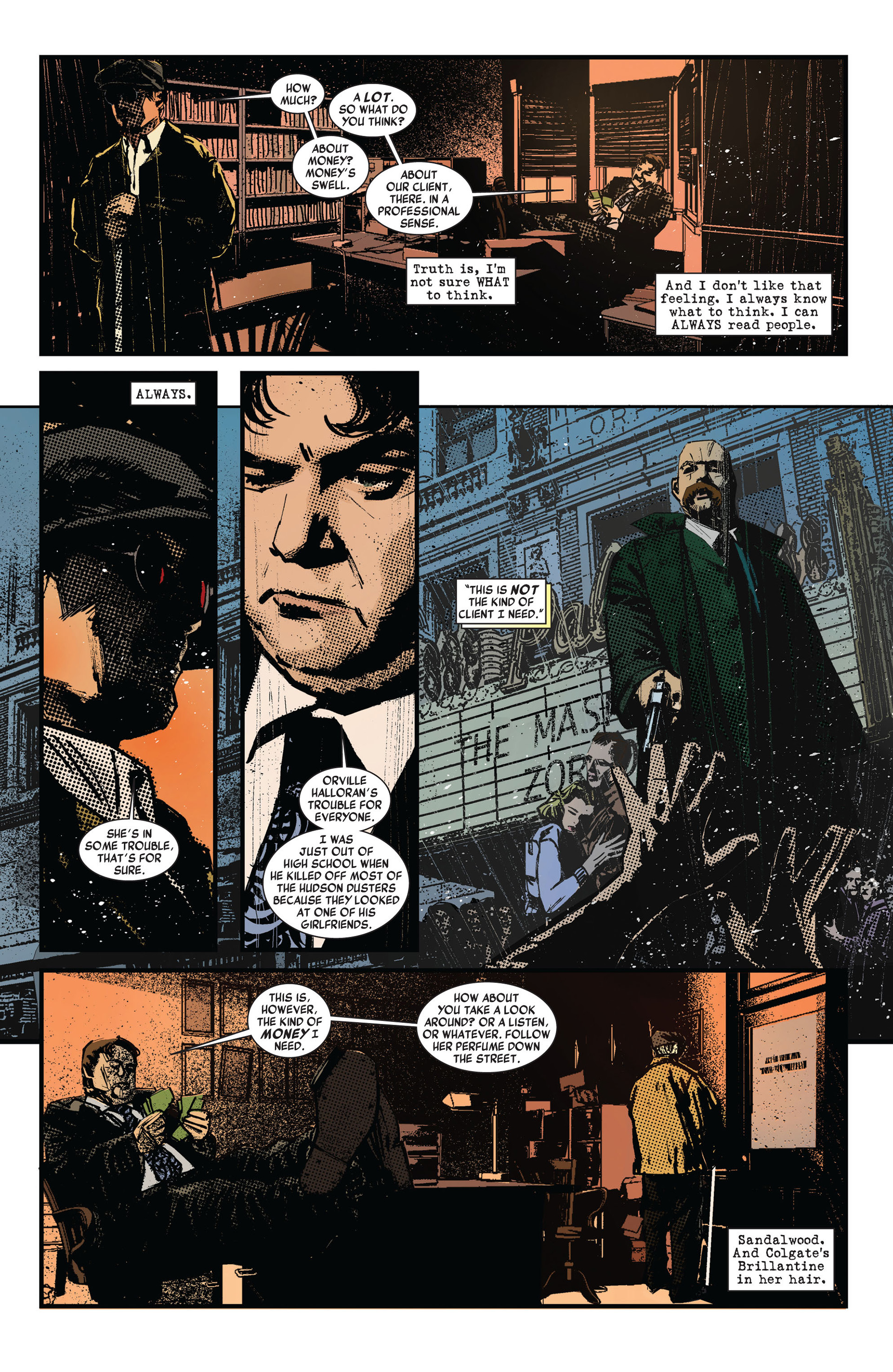 Read online Daredevil Noir comic -  Issue #1 - 13