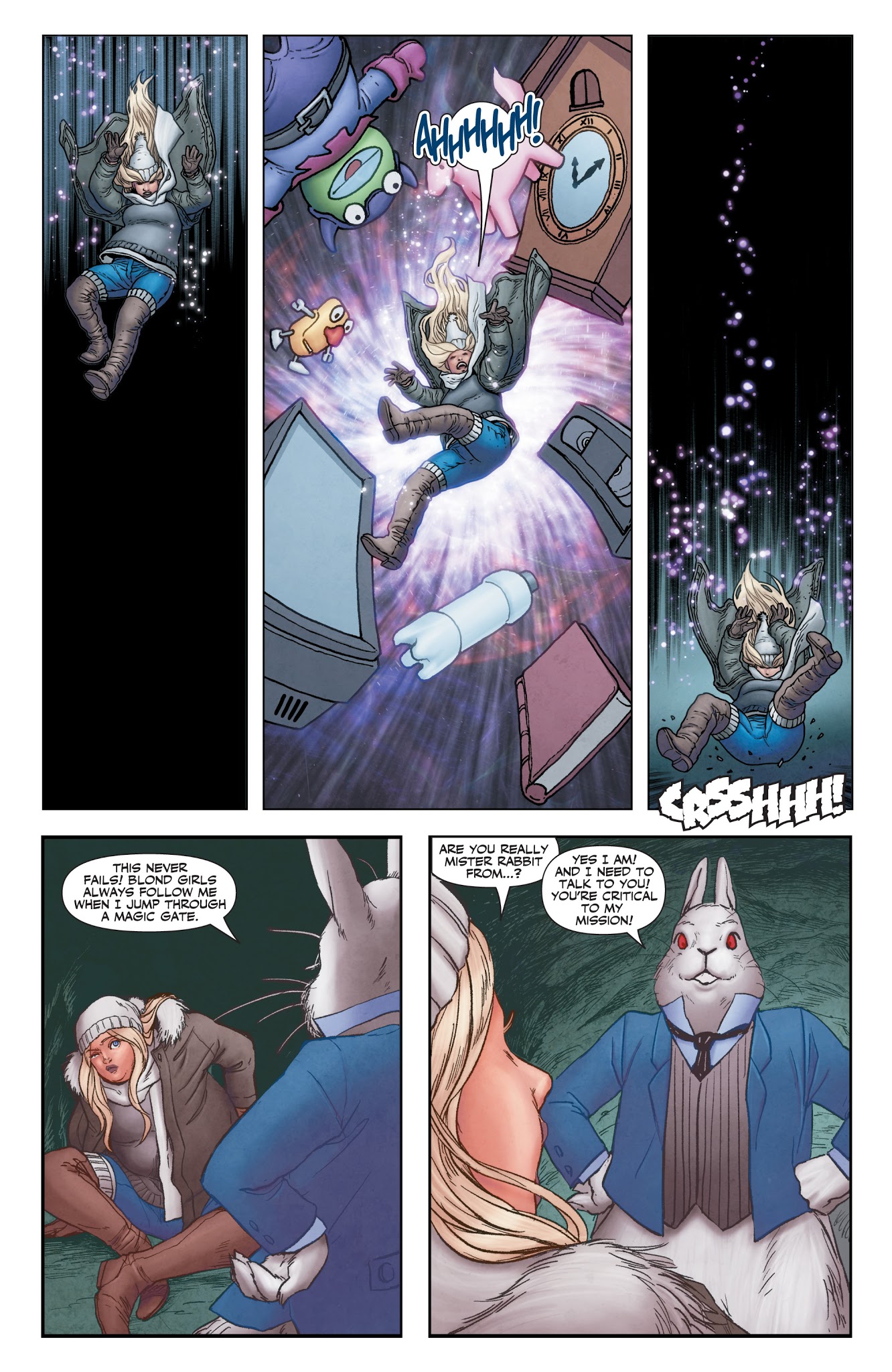 Read online Faith's Winter Wonderland Special comic -  Issue # Full - 8