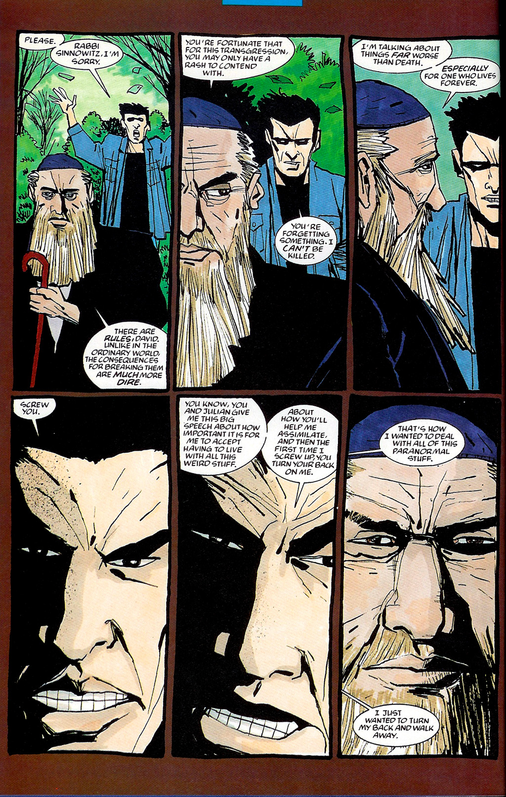 Read online Xombi (1994) comic -  Issue #17 - 19