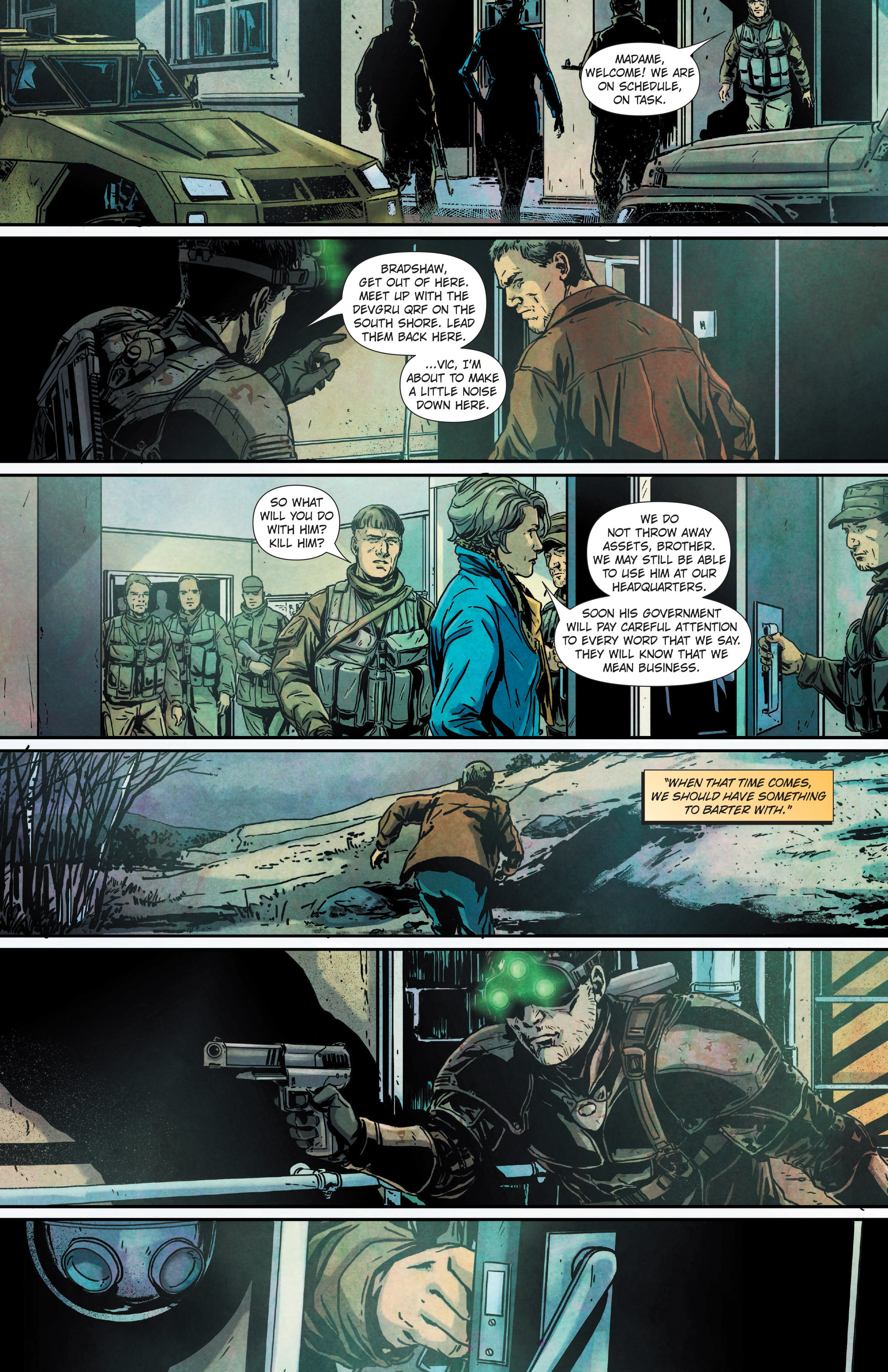 Read online Tom Clancy's Splinter Cell: Echoes comic -  Issue #3 - 20