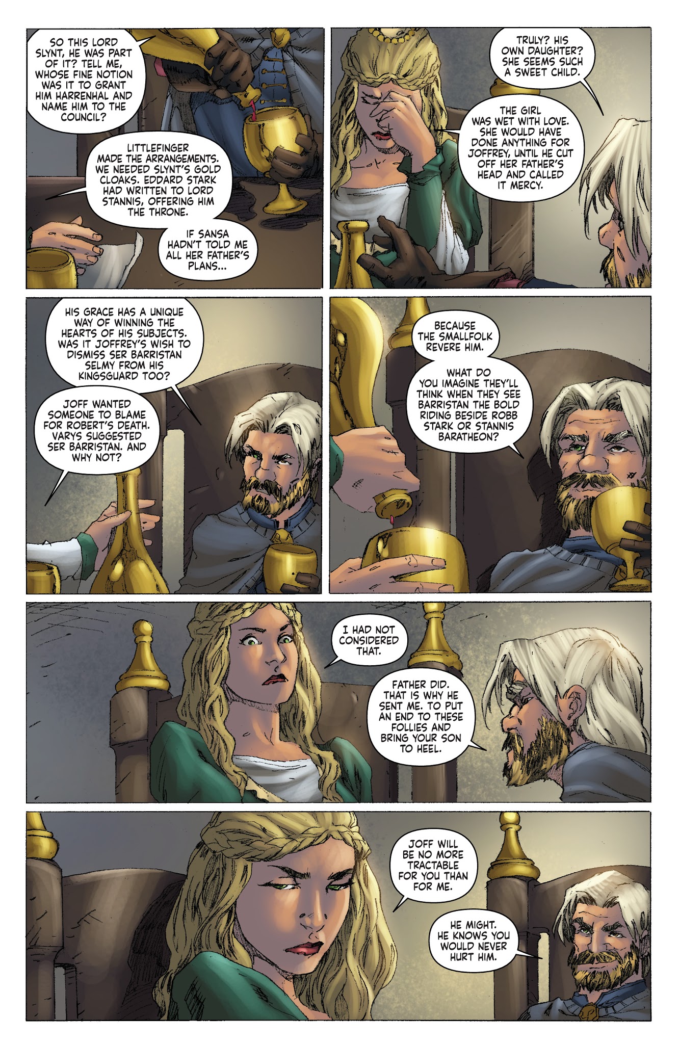 Read online A Clash of Kings comic -  Issue #3 - 18