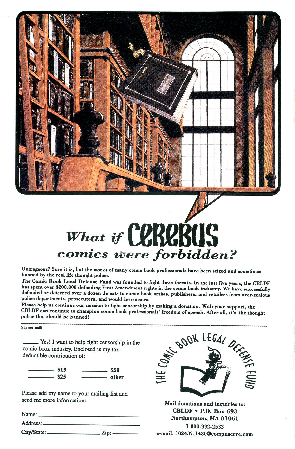 Cerebus Issue #219 #218 - English 36