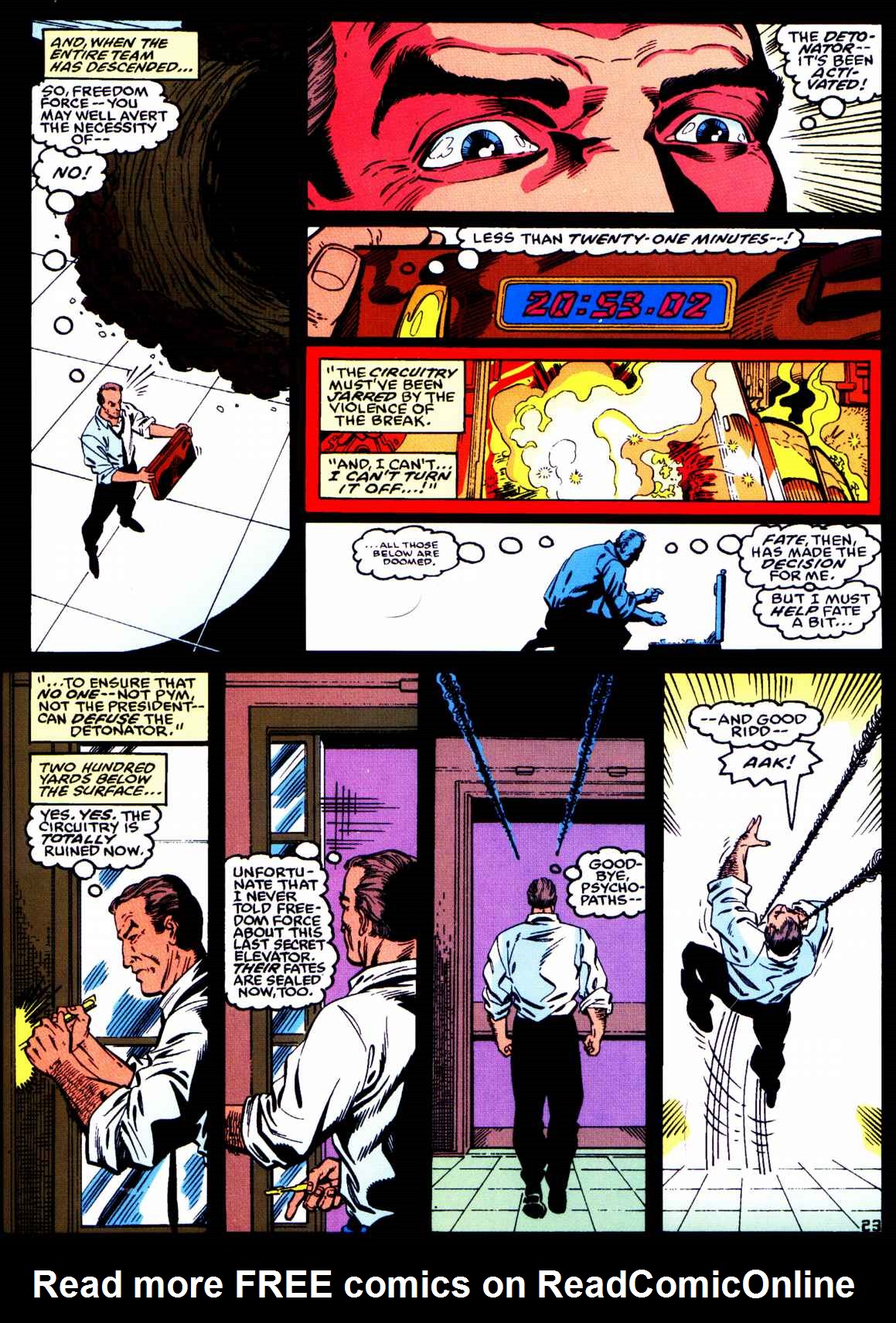 Read online Avengers: Deathtrap, The Vault comic -  Issue # Full - 24