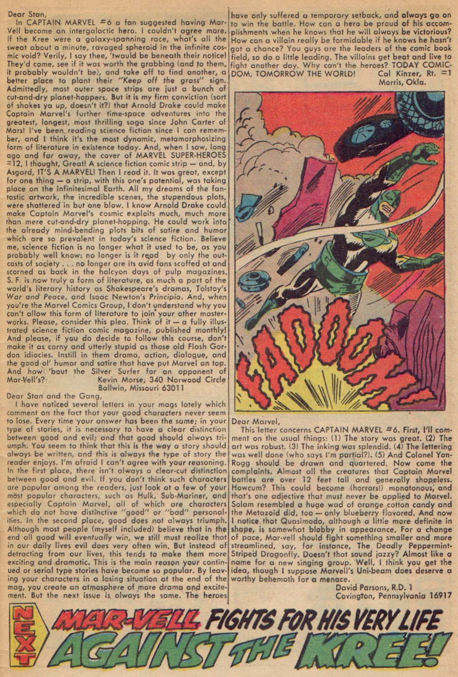 Captain Marvel (1968) Issue #9 #9 - English 24