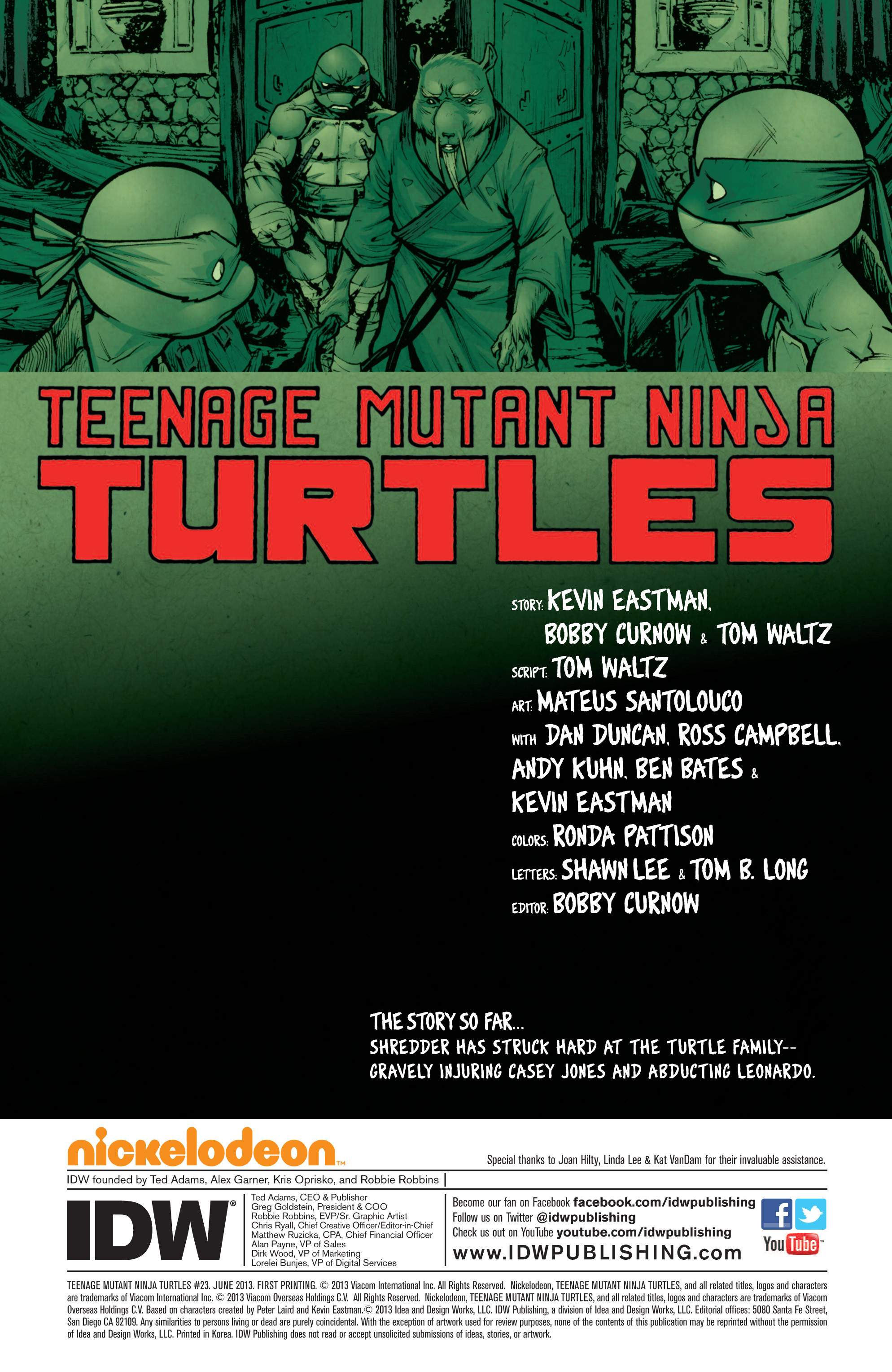 Read online Teenage Mutant Ninja Turtles (2011) comic -  Issue #23 - 5