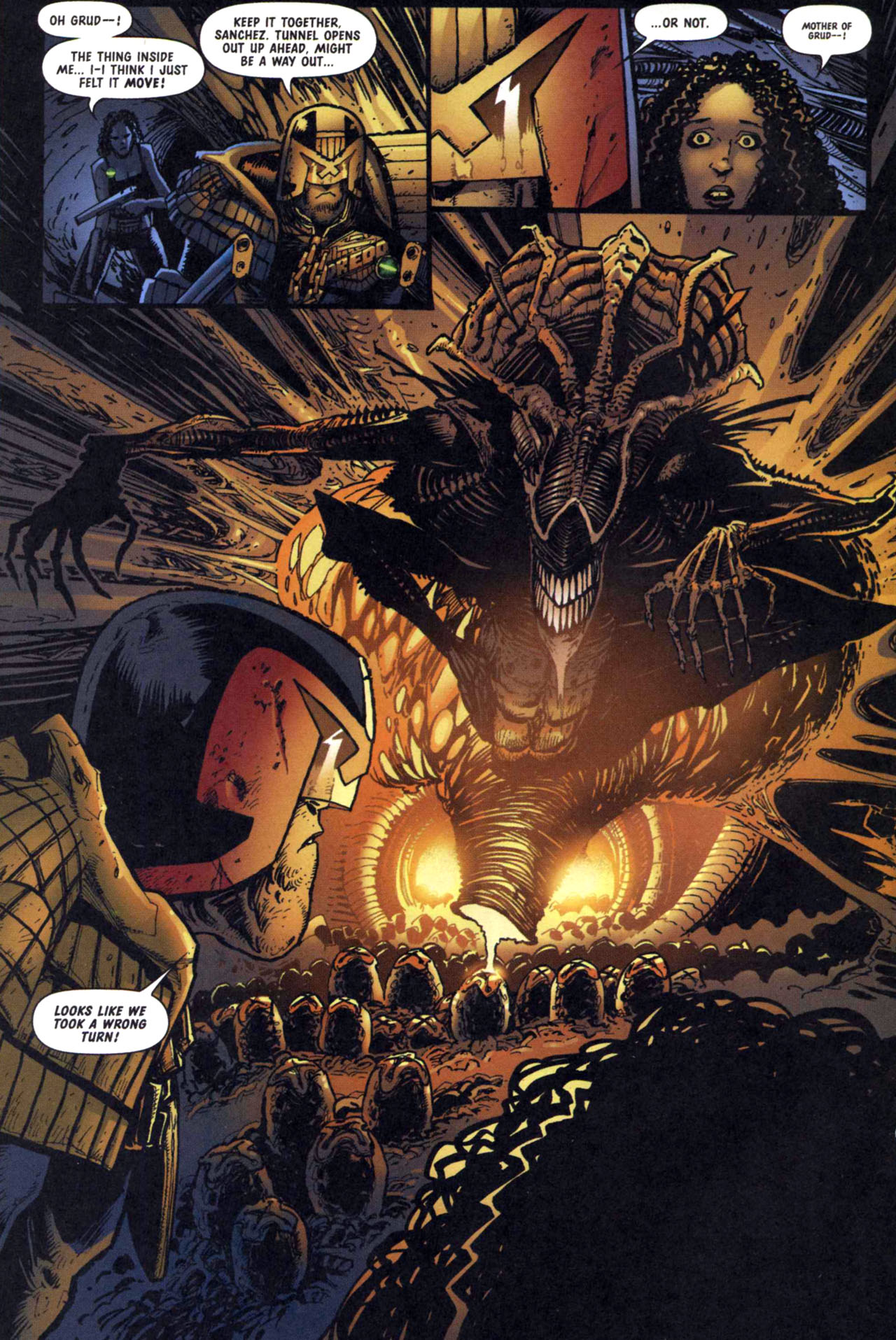 Read online Judge Dredd Vs. Aliens:  Incubus comic -  Issue #4 - 17