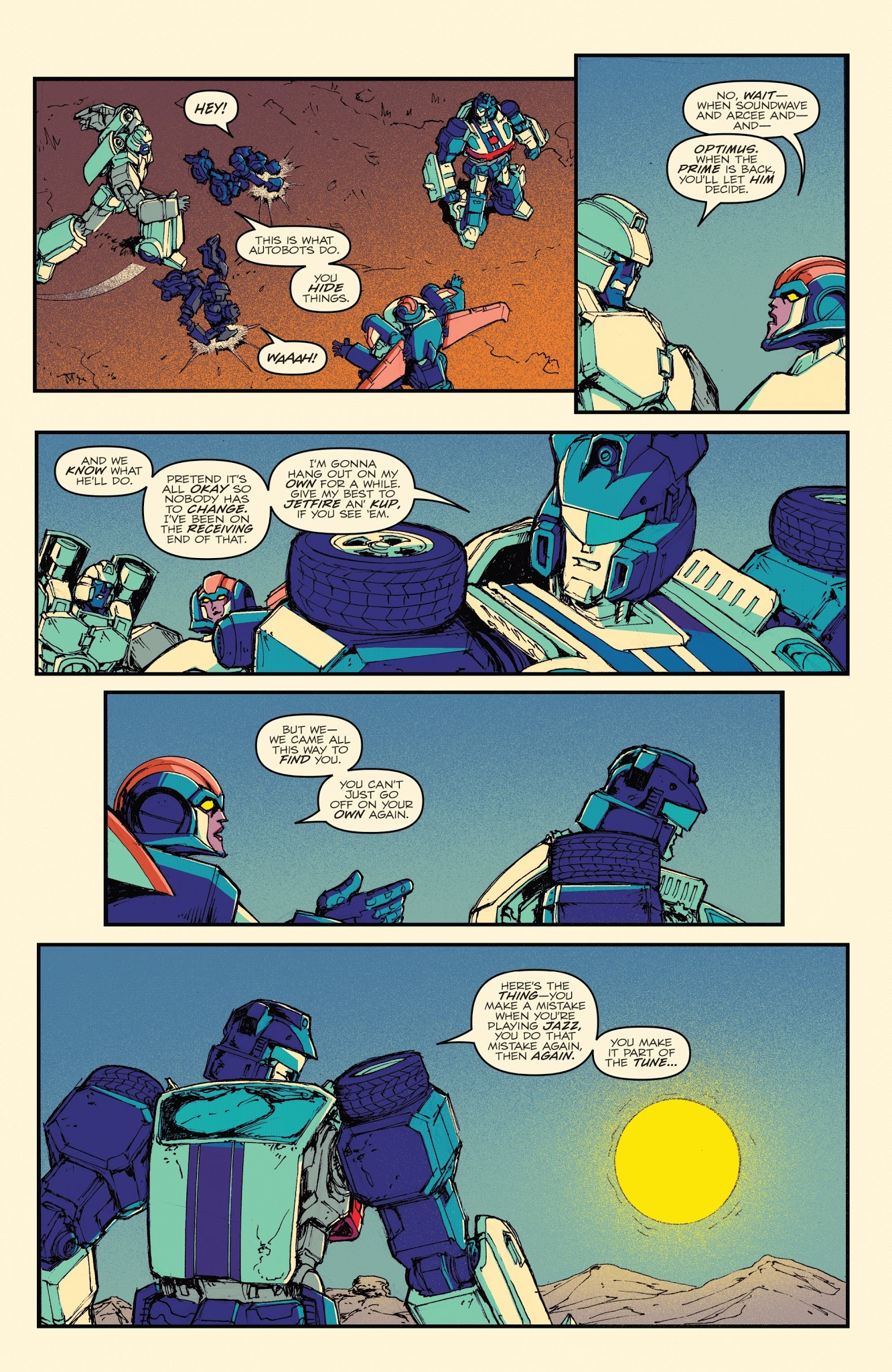 Read online Optimus Prime comic -  Issue #12 - 21