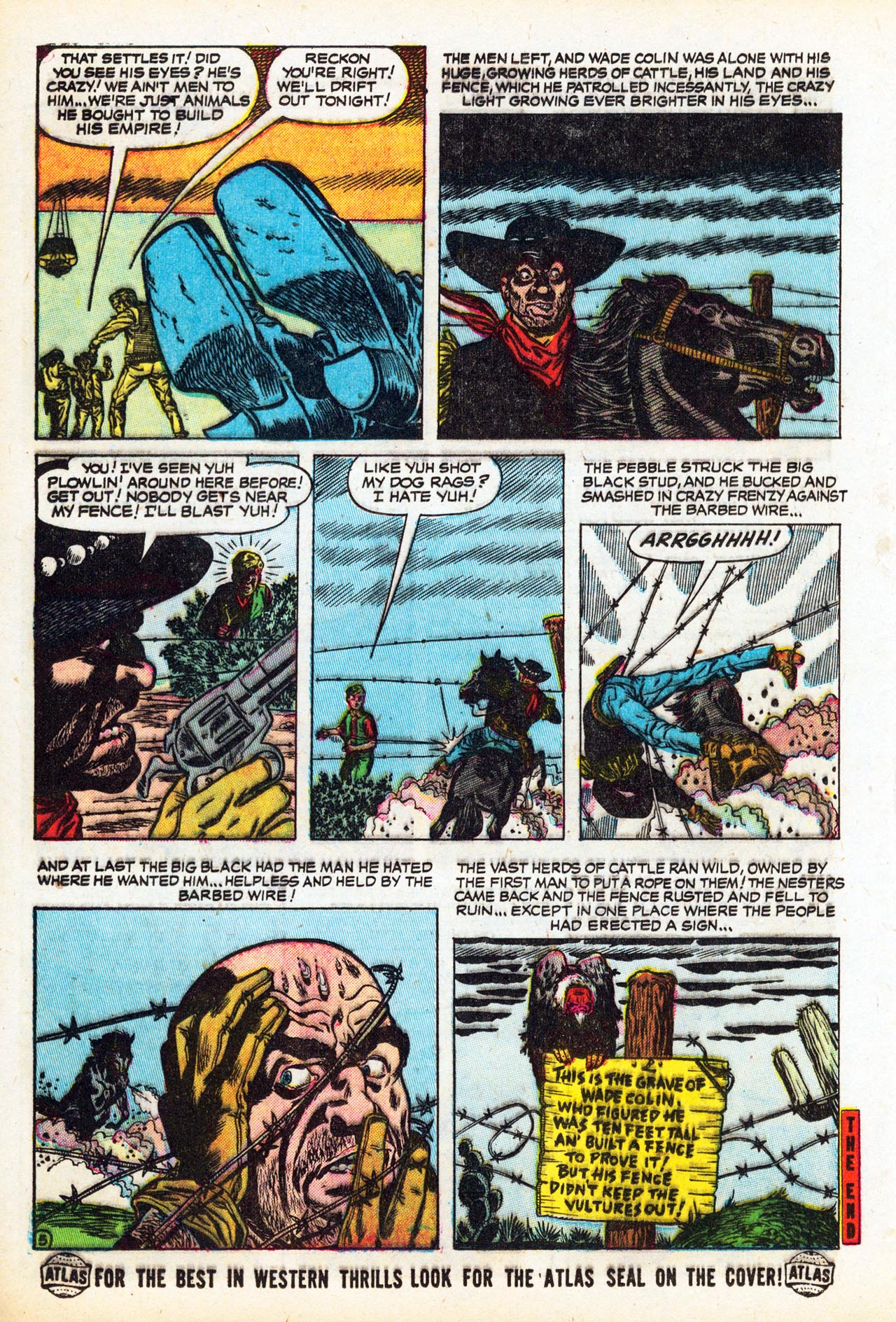 Read online The Outlaw Kid (1954) comic -  Issue #3 - 24