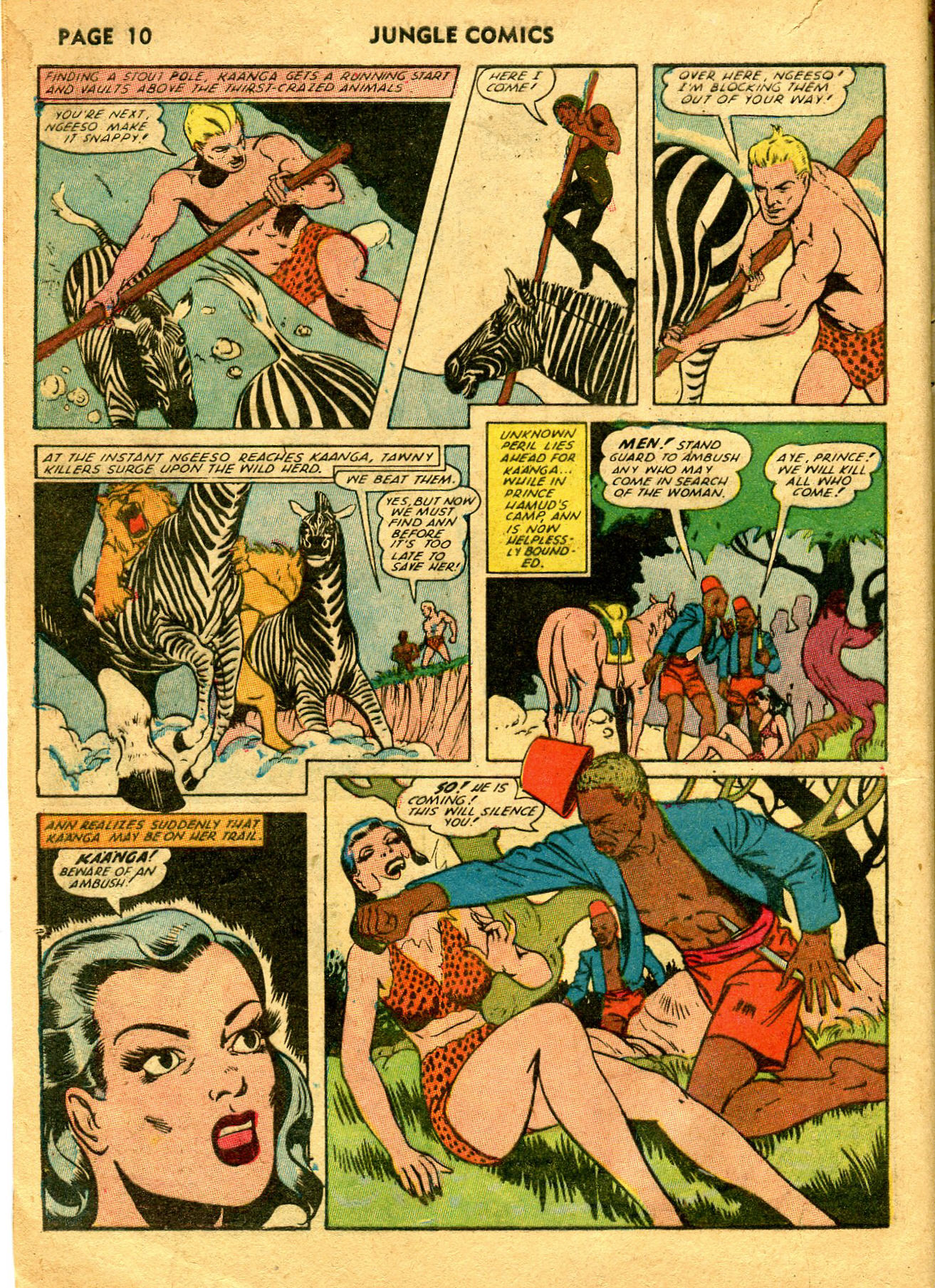 Read online Jungle Comics comic -  Issue #33 - 12