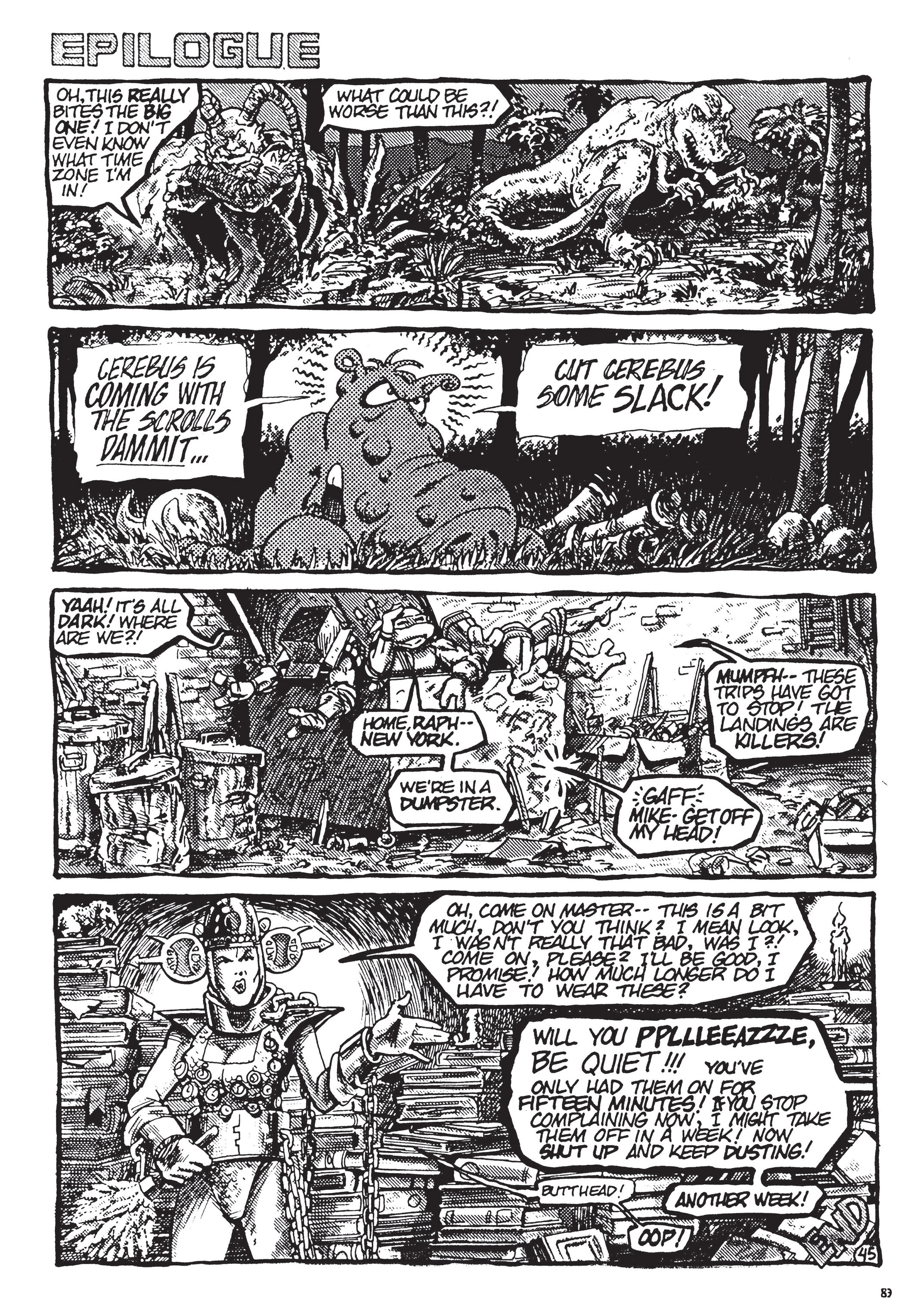 Read online Teenage Mutant Ninja Turtles: The Ultimate Collection comic -  Issue # TPB 2 (Part 1) - 84