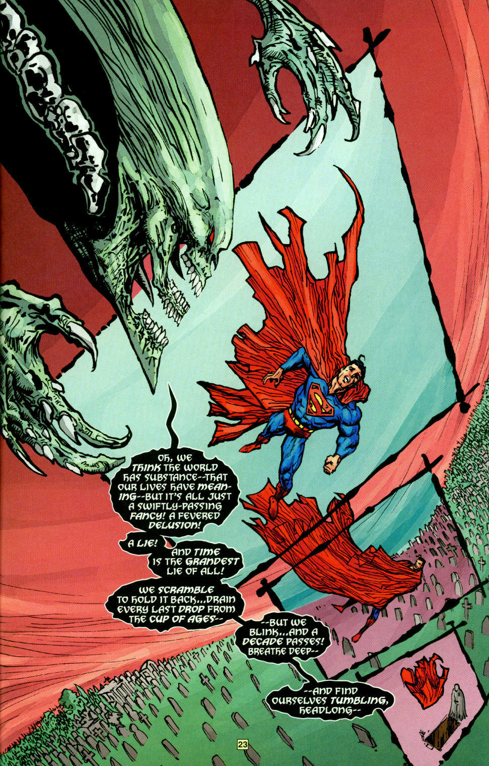 Read online Superman: Where Is Thy Sting? comic -  Issue # Full - 25