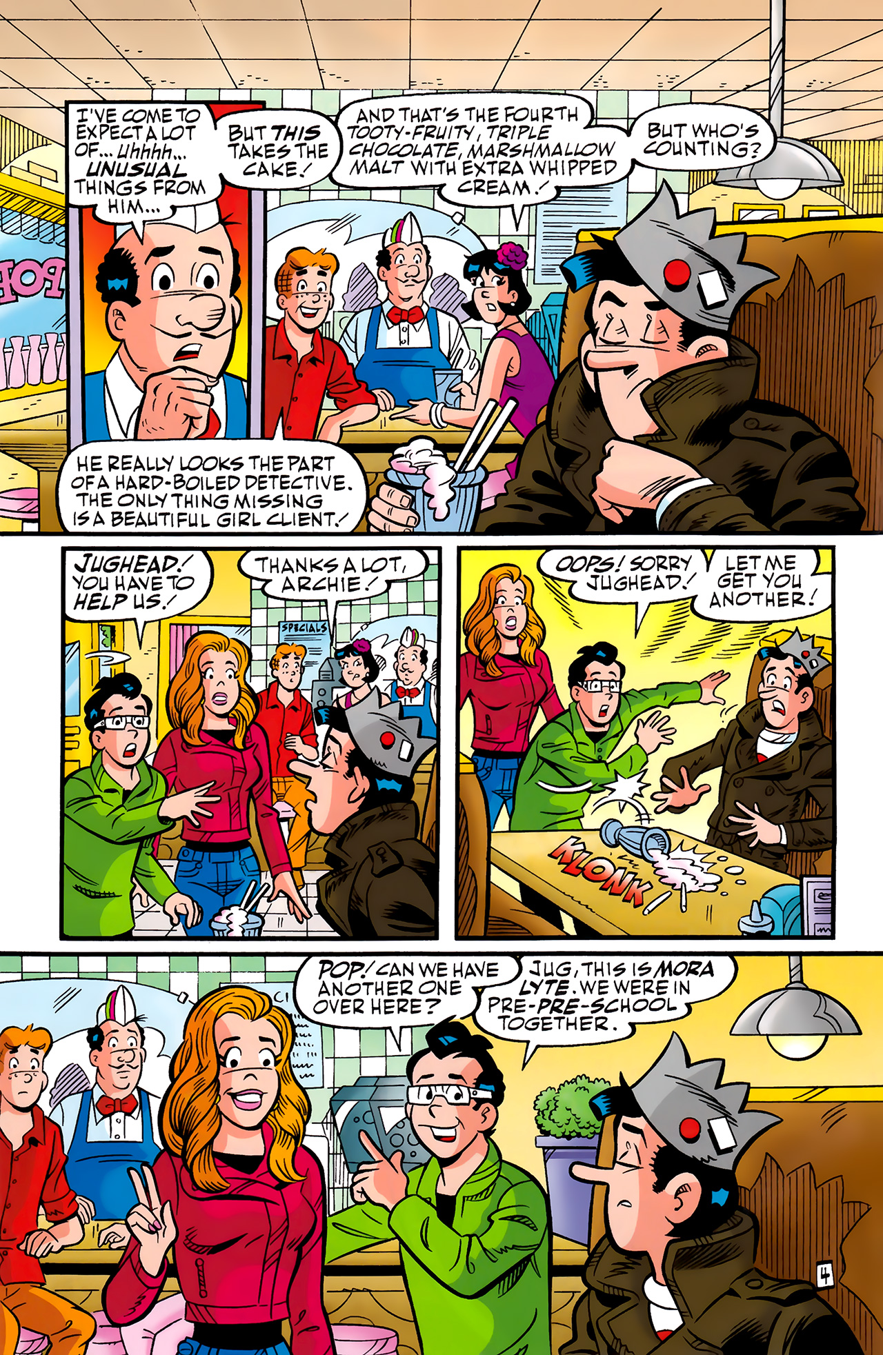 Read online Archie's Pal Jughead Comics comic -  Issue #202 - 5