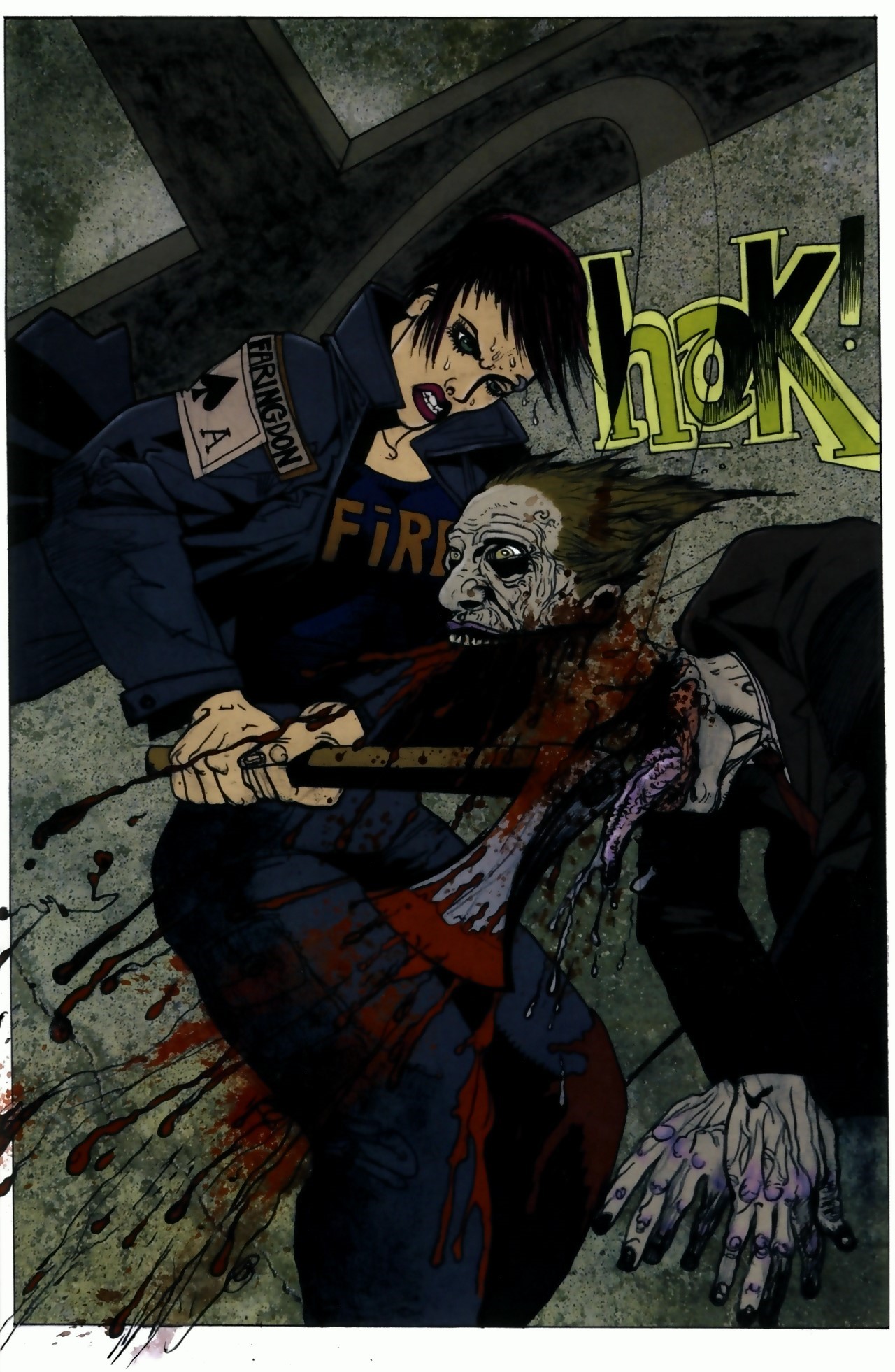 Read online The Dead: Kingdom of Flies comic -  Issue #1 - 21