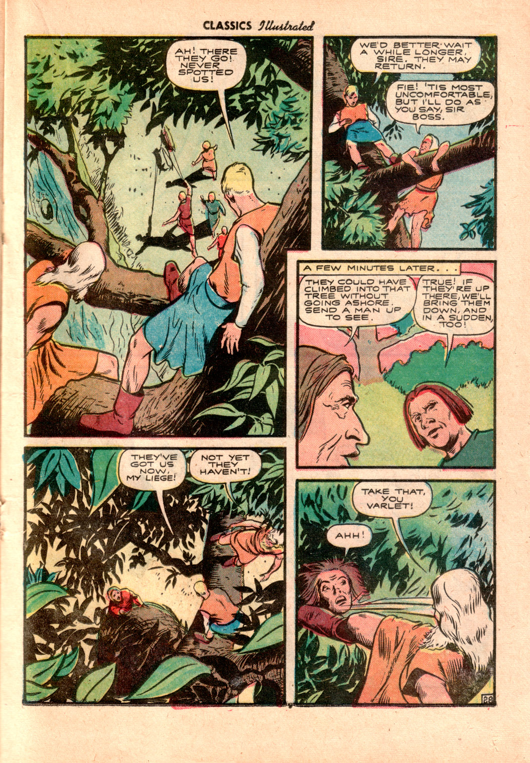 Read online Classics Illustrated comic -  Issue #24 - 25