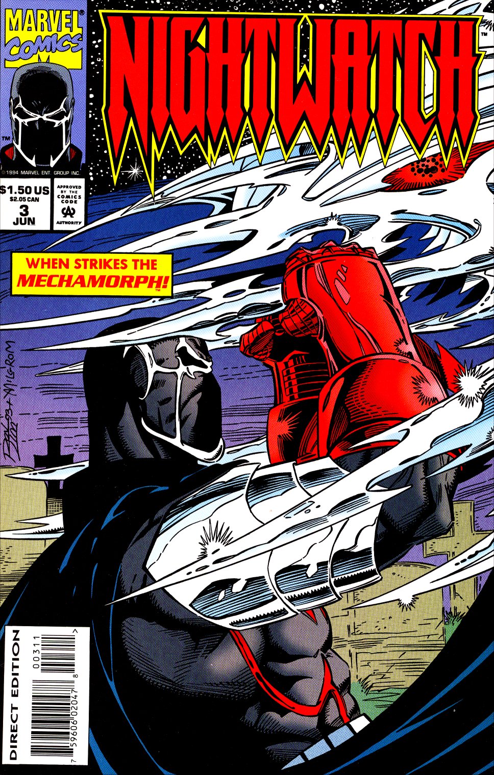 Read online Nightwatch comic -  Issue #3 - 1