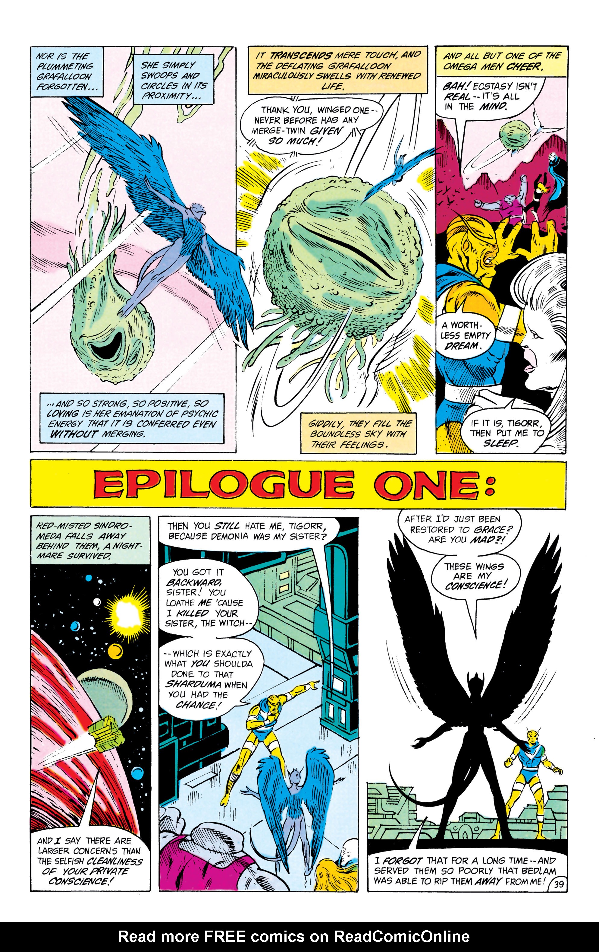 Read online The Omega Men (1983) comic -  Issue # _Annual 1 - 40