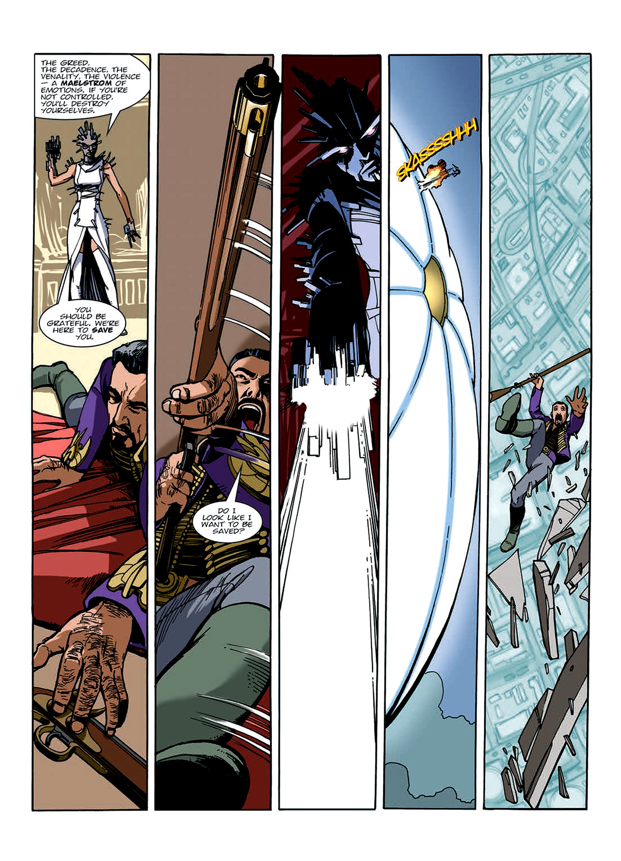 Read online Nikolai Dante comic -  Issue # TPB 7 - 158