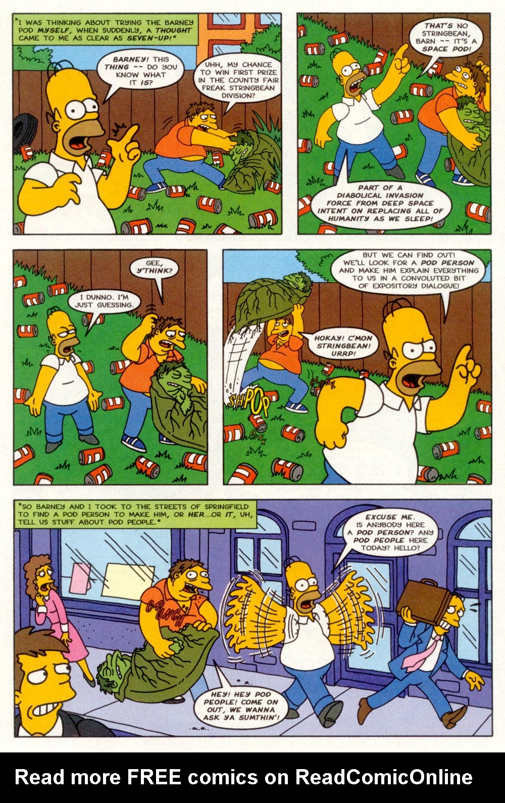 Read online Treehouse of Horror comic -  Issue #3 - 8