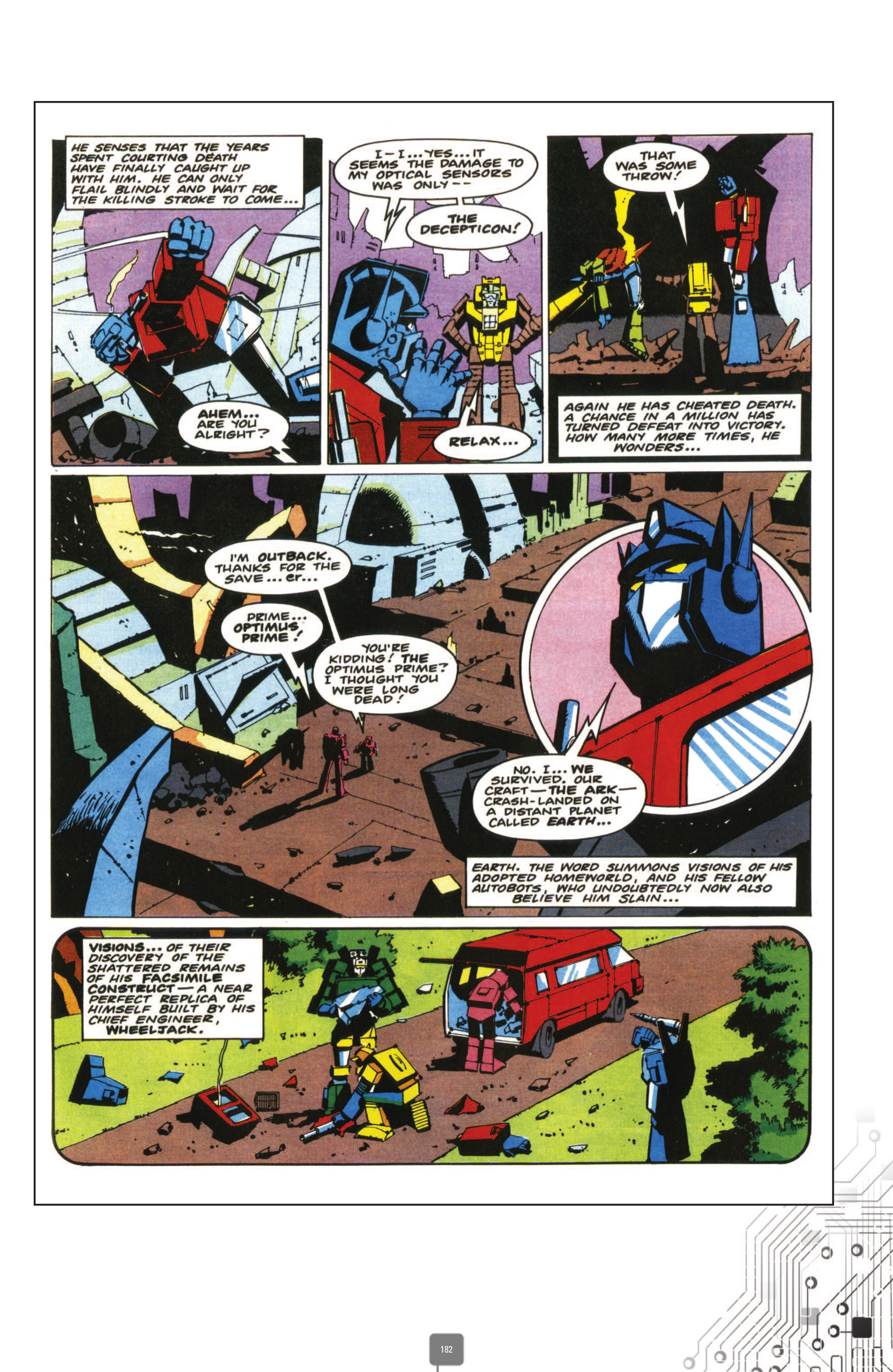 Read online The Transformers Classics UK comic -  Issue # TPB 3 - 183