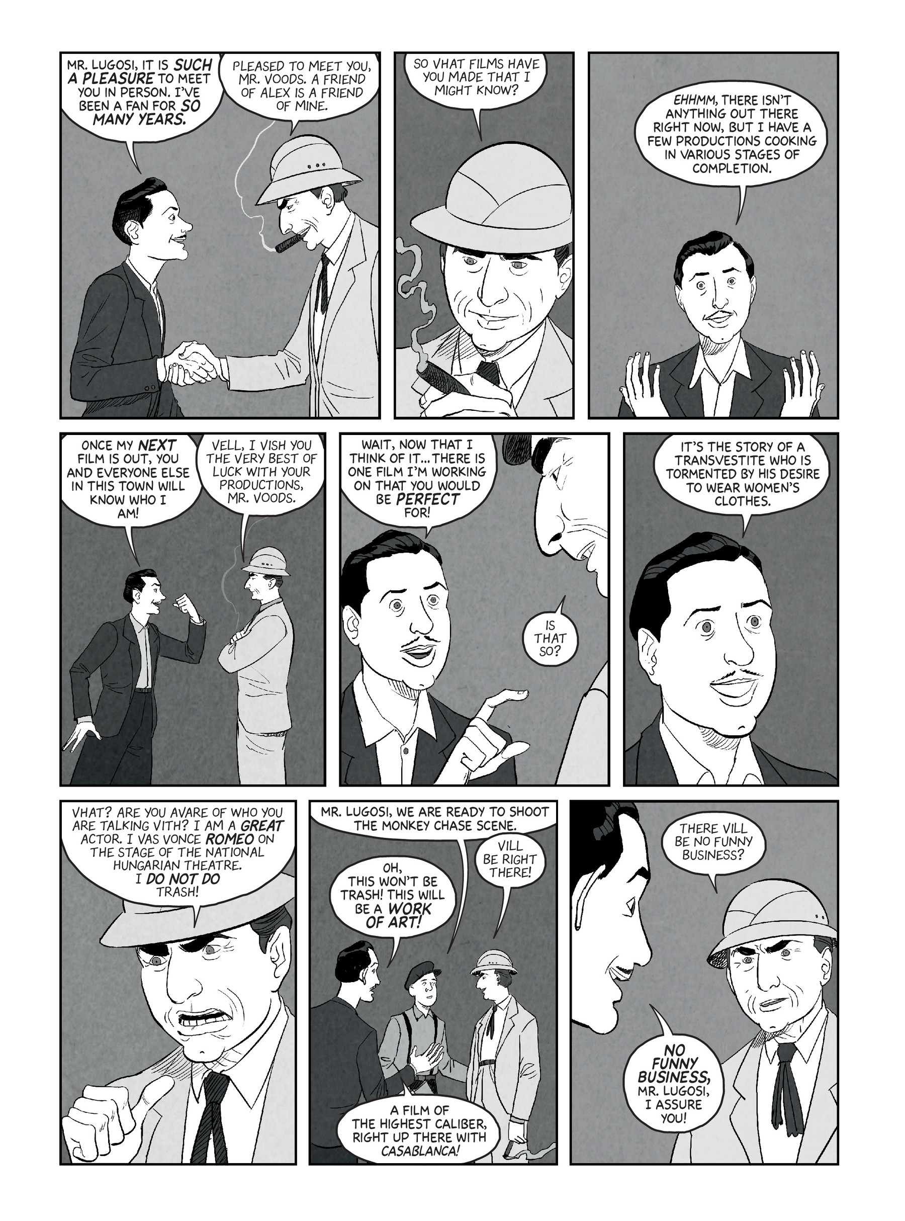 Read online Lugosi: The Rise & Fall of Hollywood's Dracula comic -  Issue # TPB (Part 2) - 36