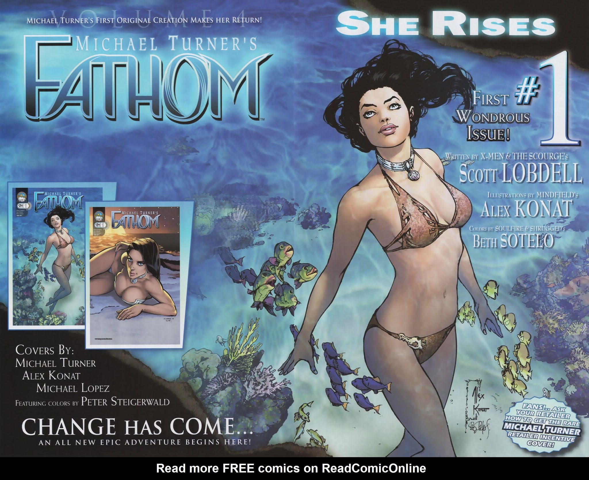 Read online Michael Turner's Fathom comic -  Issue #0 - 13
