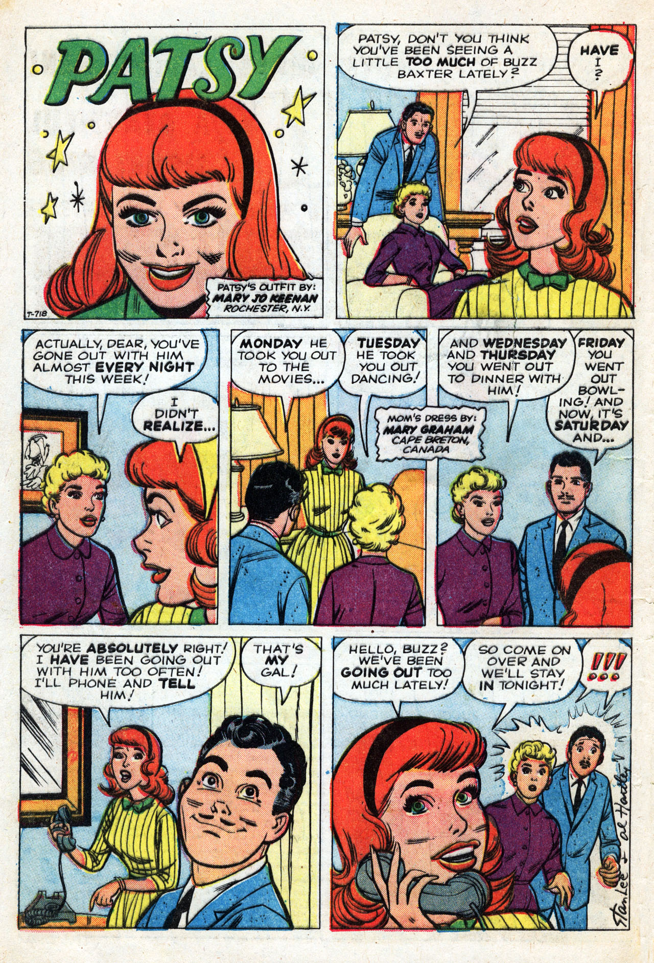 Read online Patsy Walker comic -  Issue #89 - 8