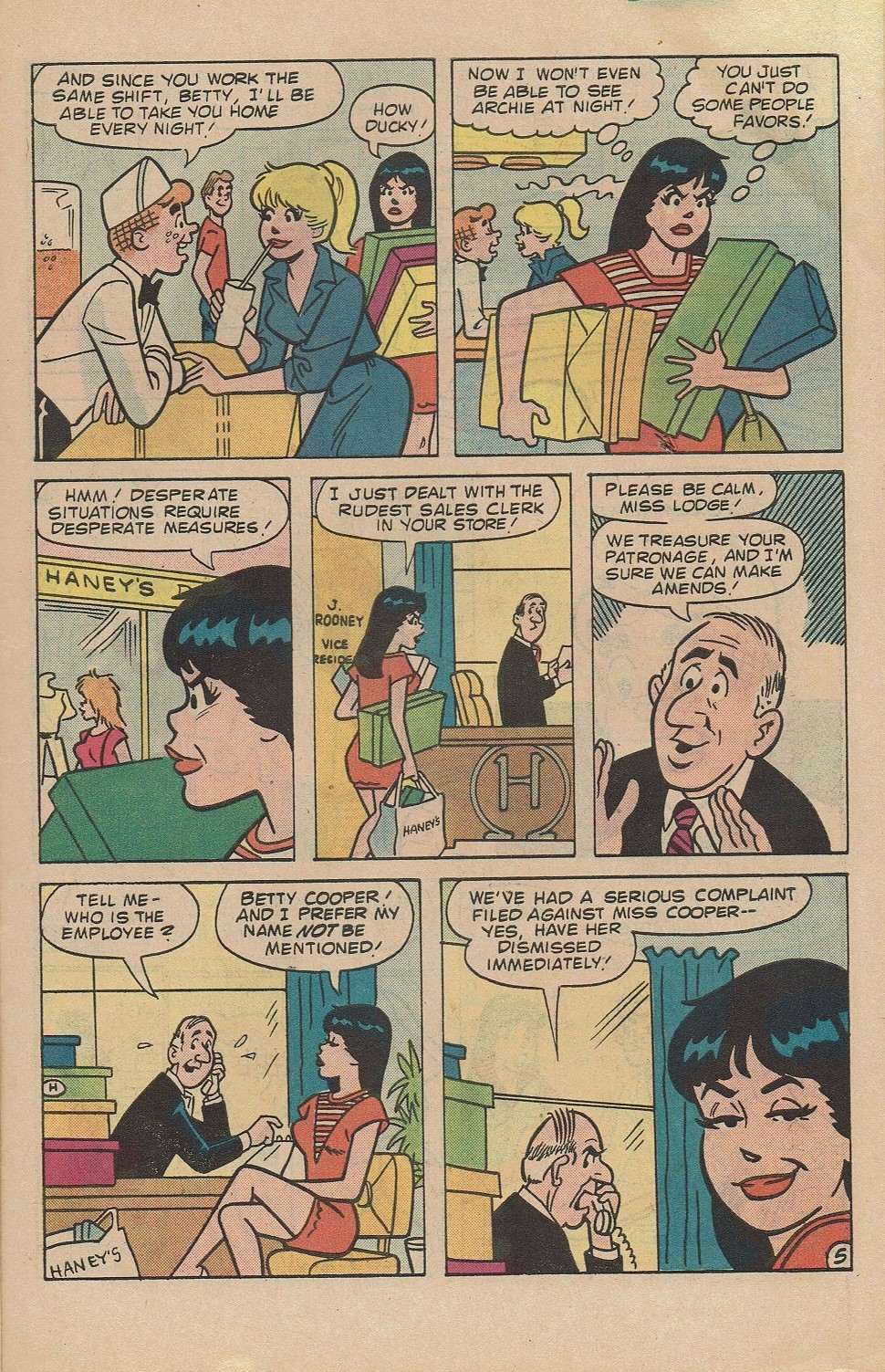 Read online Archie's Girls Betty and Veronica comic -  Issue #332 - 7