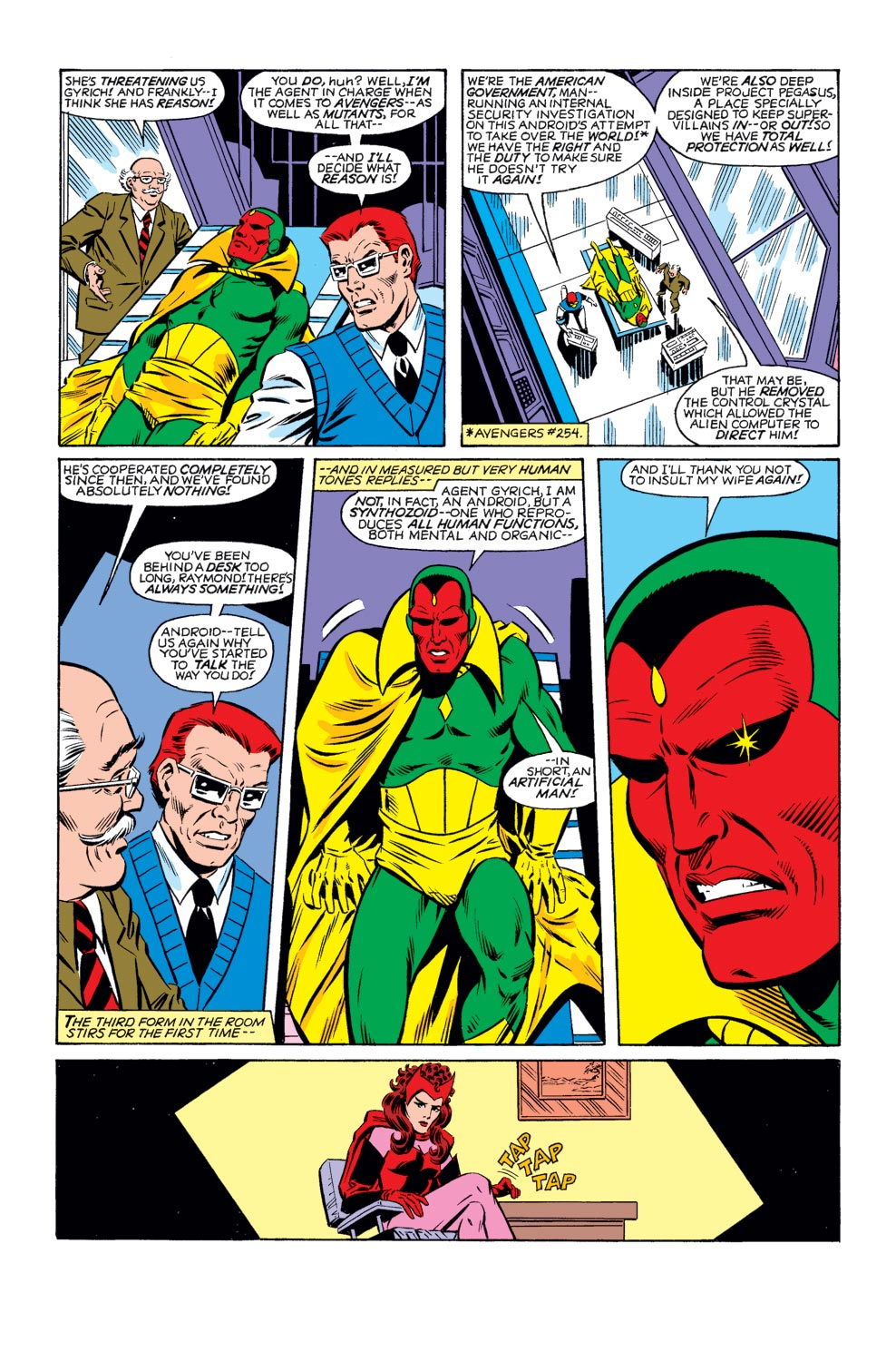 Read online The Vision and the Scarlet Witch (1985) comic -  Issue #1 - 3