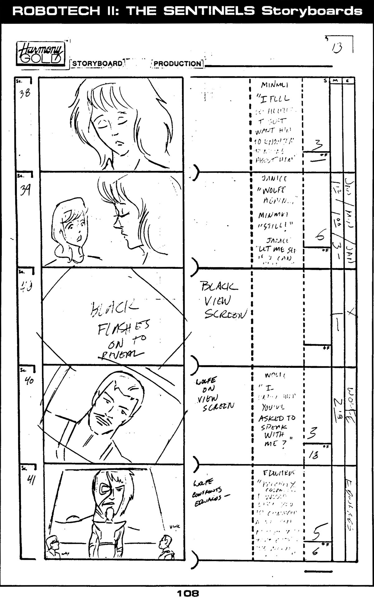 Read online Robotech II: The Sentinels comic -  Issue # _Script Book 2 - 104