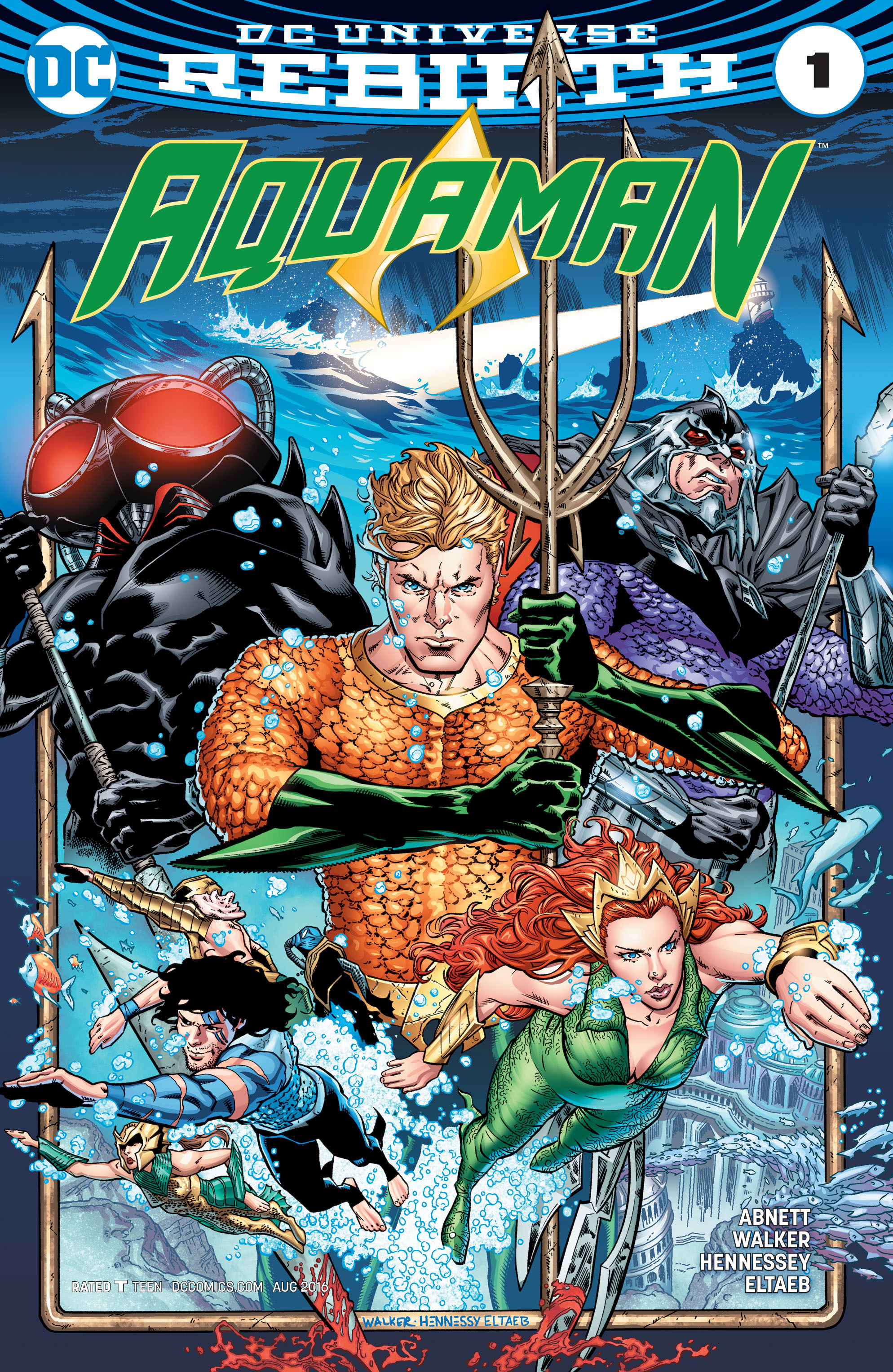 Read online Aquaman (2016) comic -  Issue #1 - 1