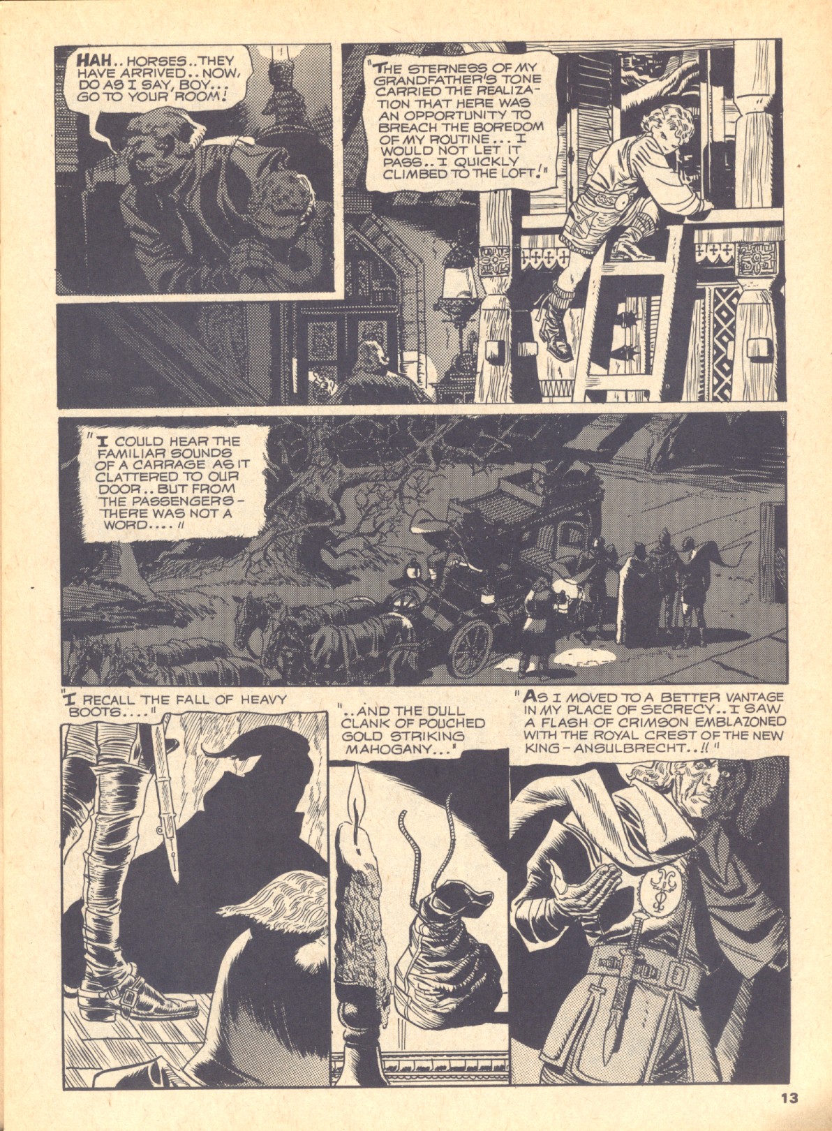 Read online Creepy (1964) comic -  Issue #33 - 13