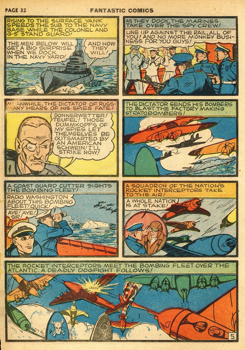 Read online Fantastic Comics comic -  Issue #10 - 33