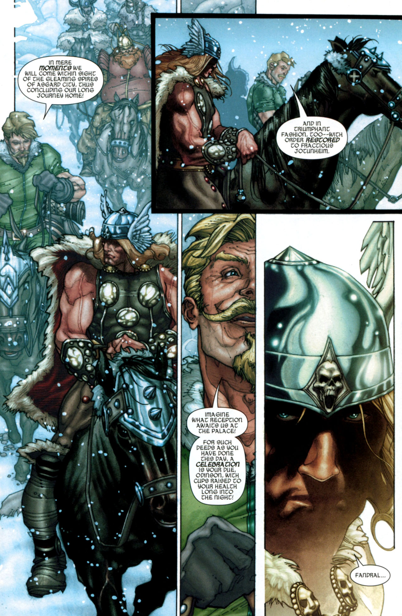 Read online Thor: For Asgard comic -  Issue #1 - 10