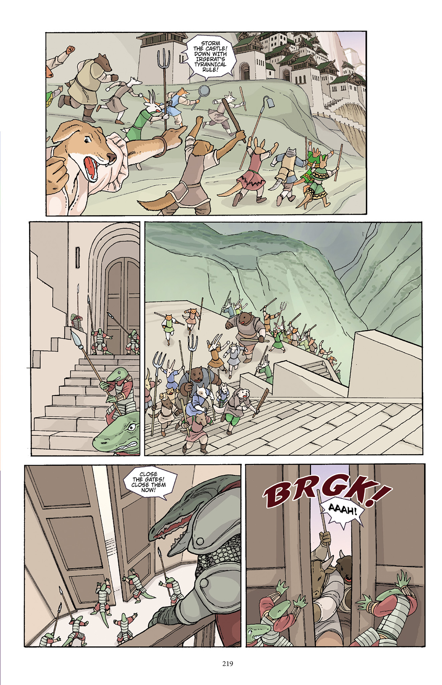 Read online Courageous Princess comic -  Issue # TPB 1 - 216