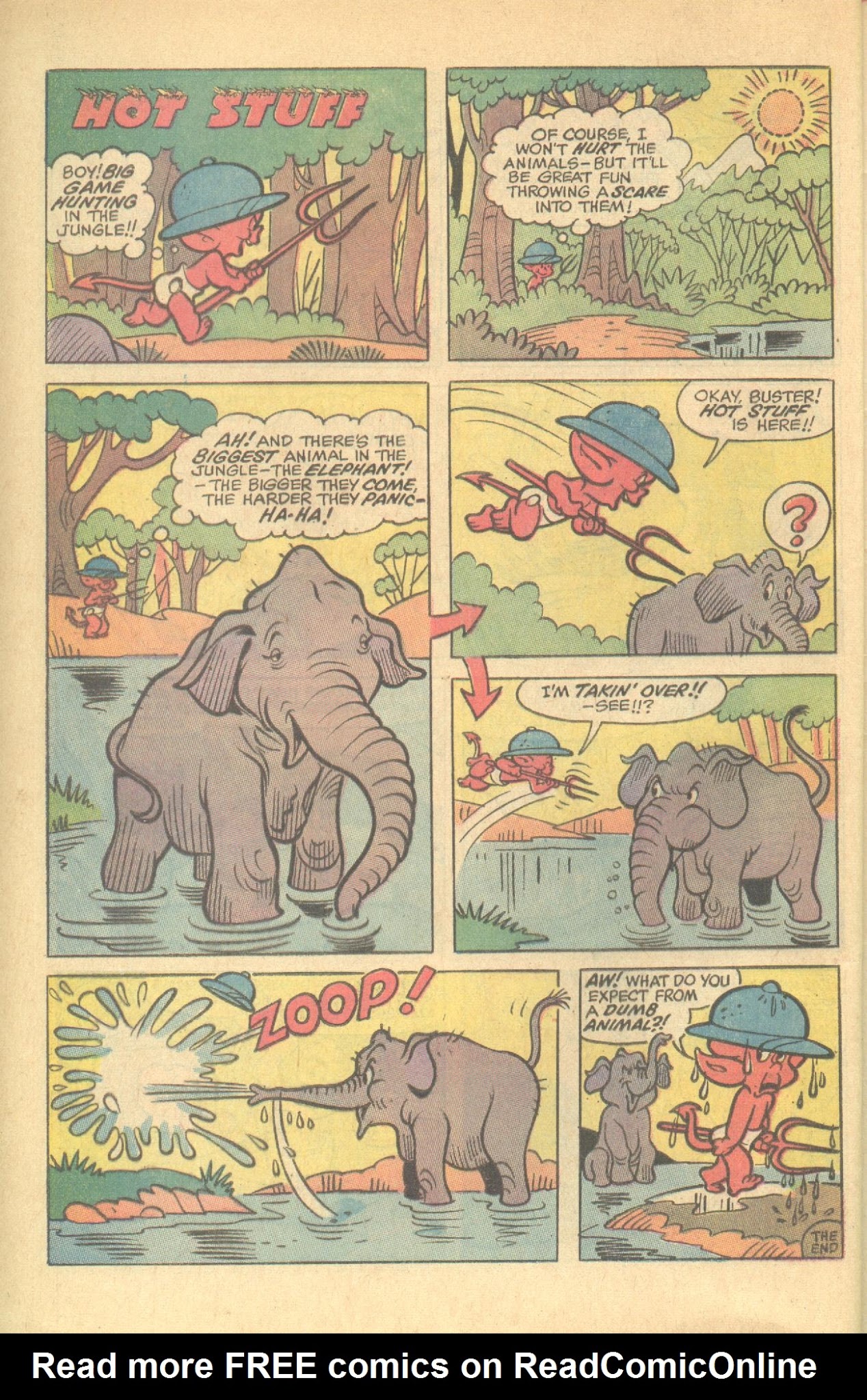 Read online Hot Stuff, the Little Devil comic -  Issue #108 - 34