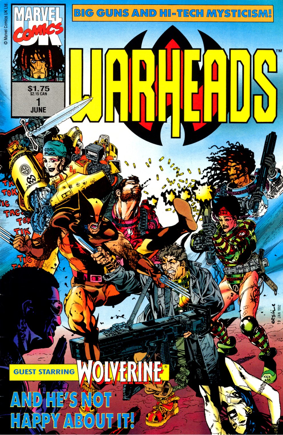 Read online Warheads comic -  Issue #1 - 1