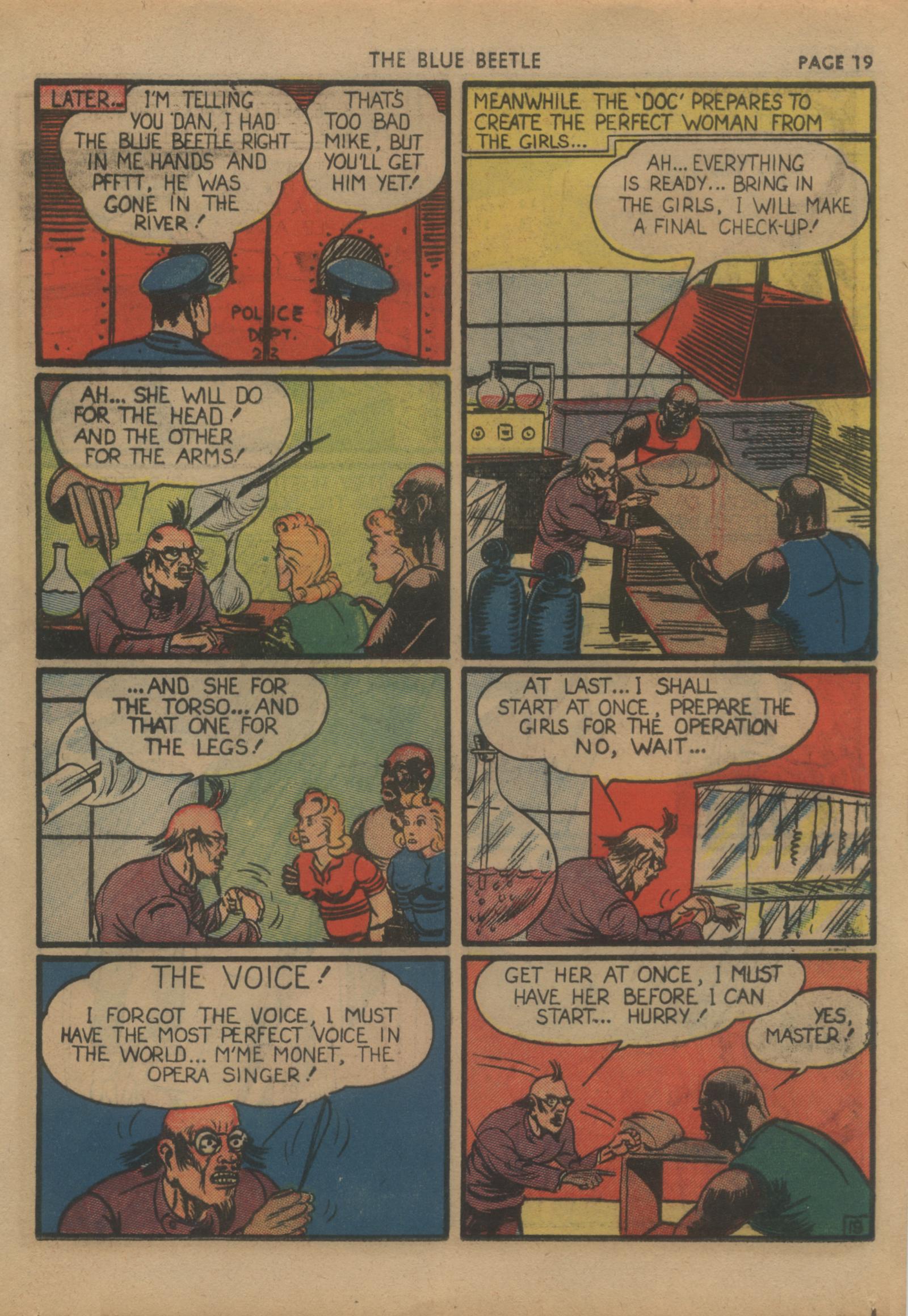 Read online The Blue Beetle comic -  Issue #3 - 21