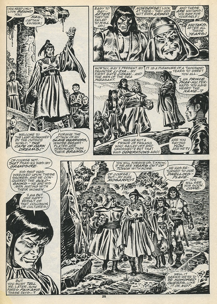 Read online The Savage Sword Of Conan comic -  Issue #192 - 27