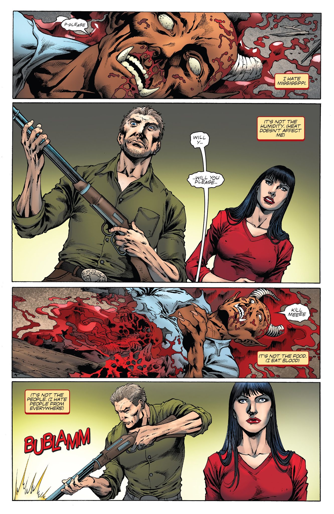 Read online Vampirella: Southern Gothic comic -  Issue #5 - 3