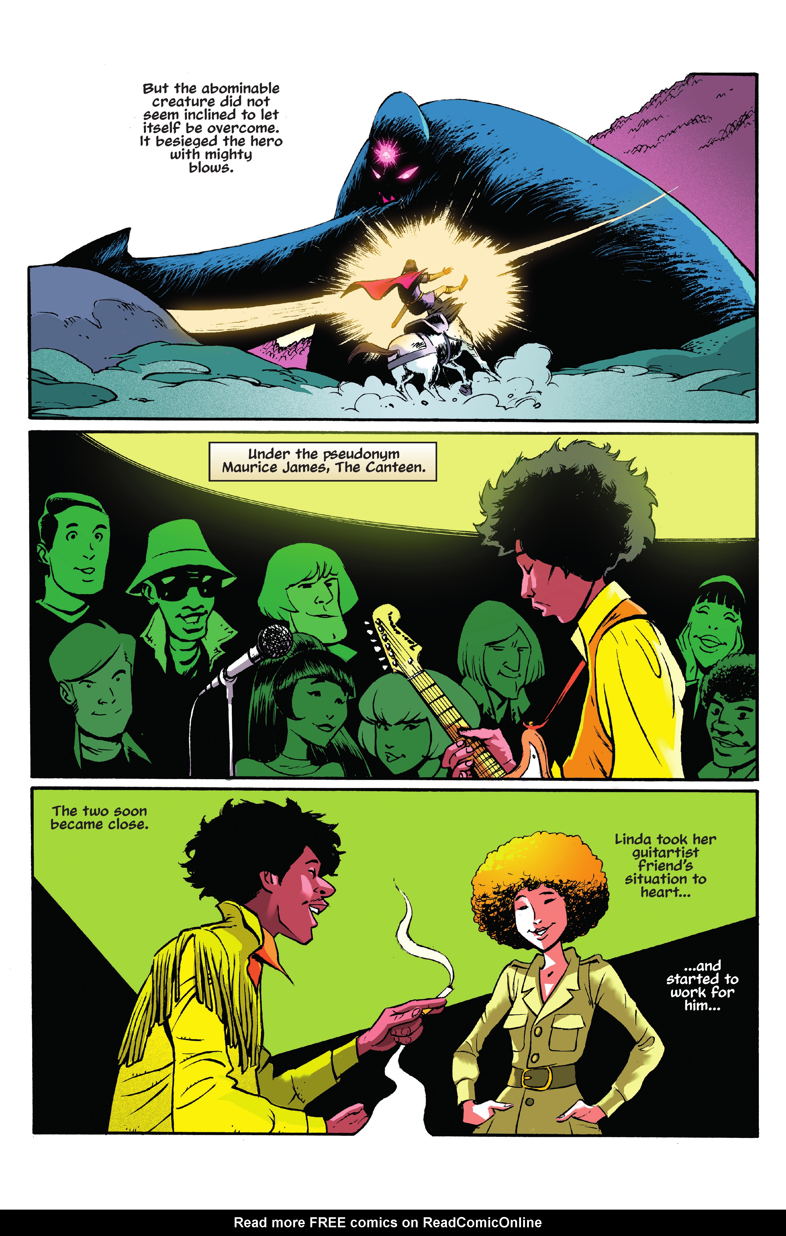Read online Hendrix: Electric Requiem comic -  Issue # TPB - 52