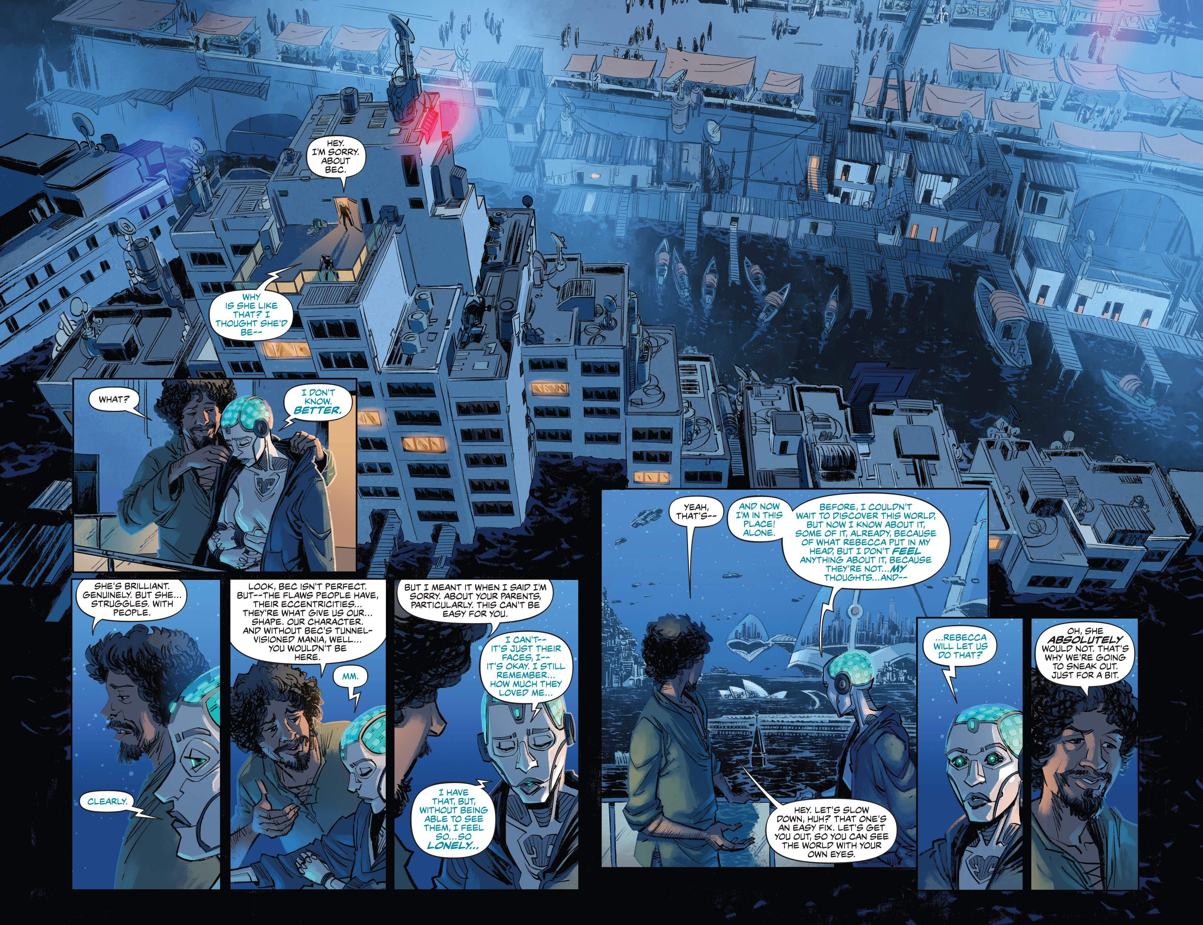 Read online Self/Made comic -  Issue #4 - 7