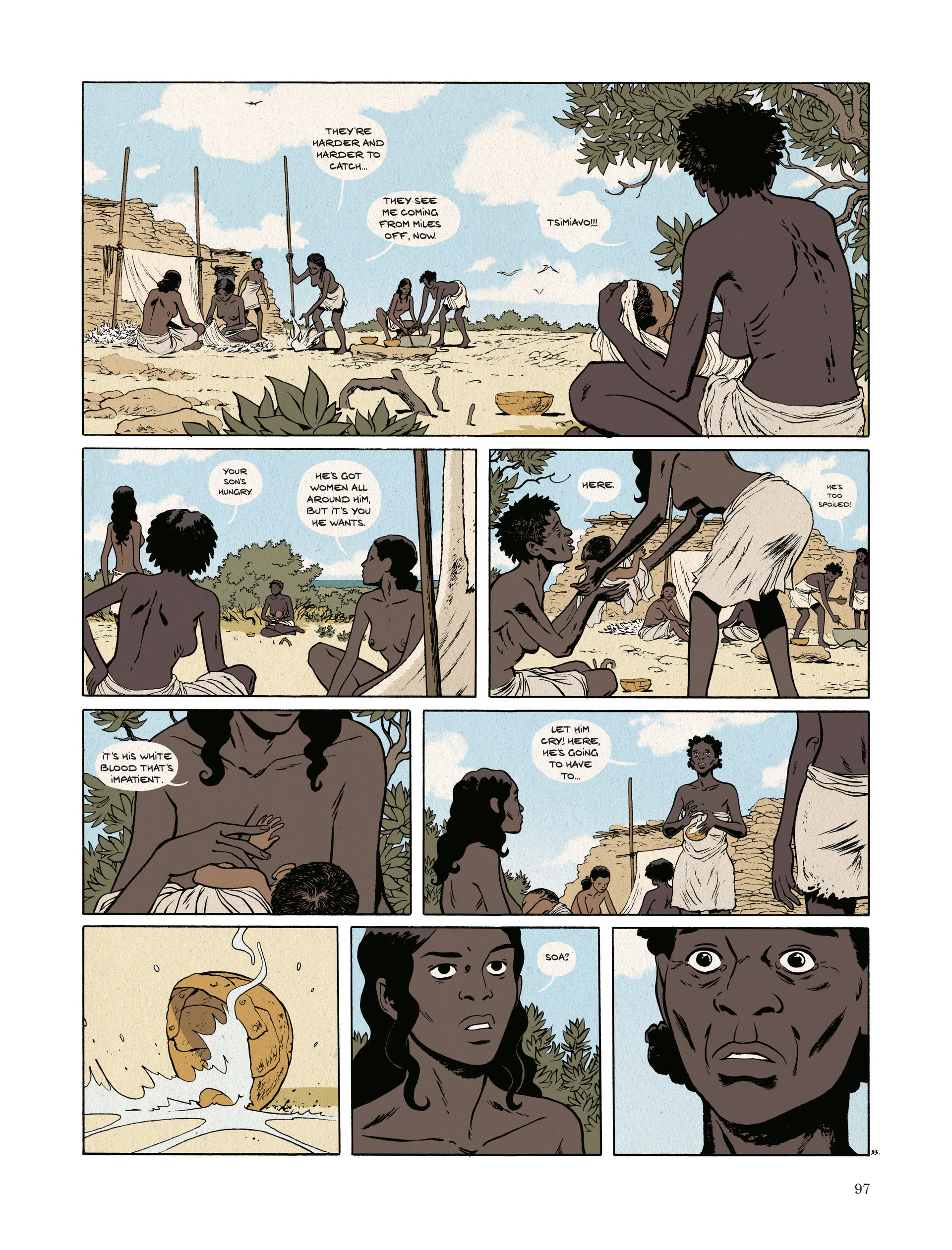 Read online The Forgotten Slaves of Tromelin comic -  Issue # TPB - 99