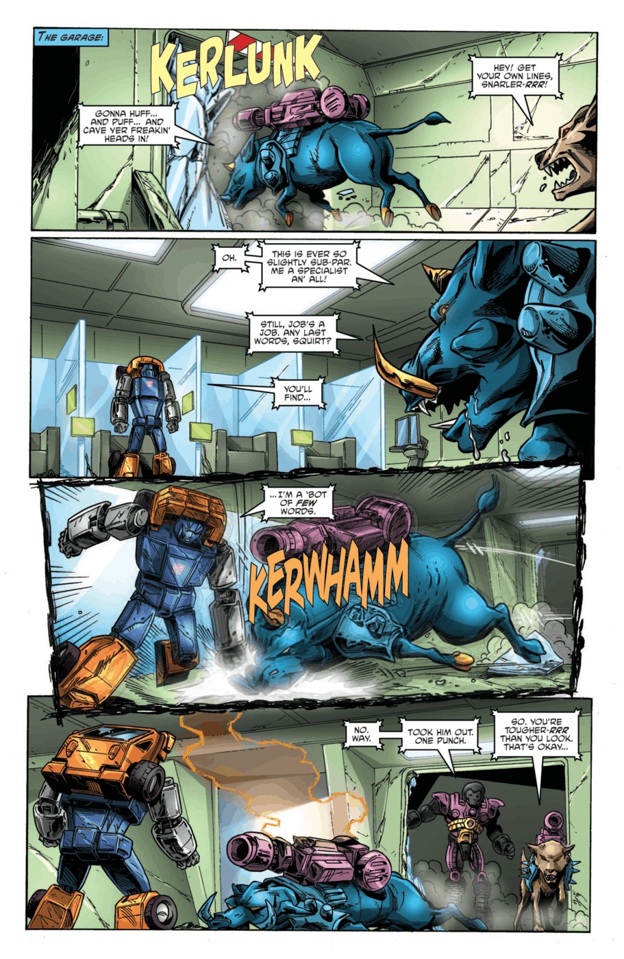 Read online The Transformers: Regeneration One comic -  Issue #92 - 20