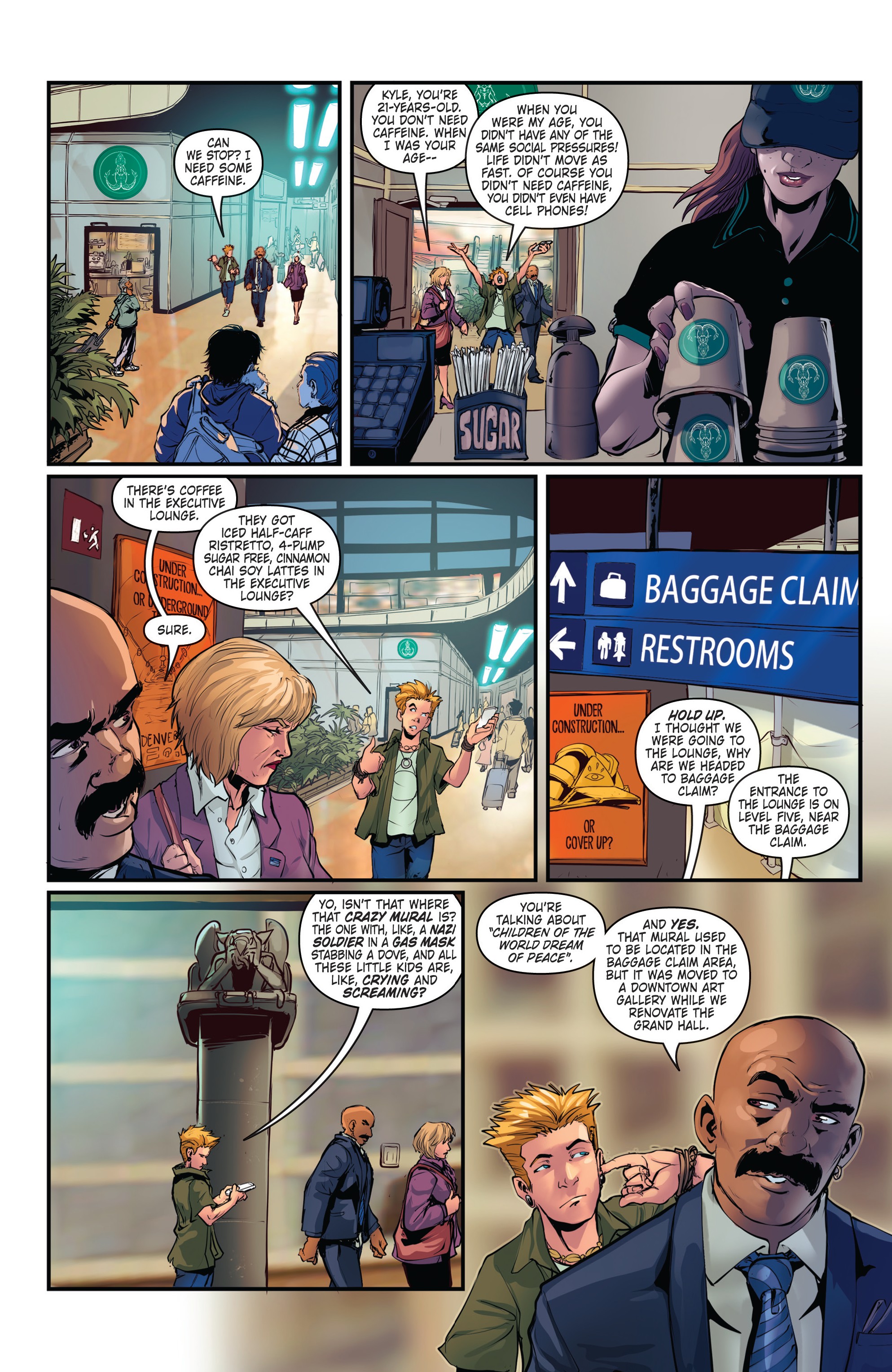 Read online Conspiracy comic -  Issue #3 - 5