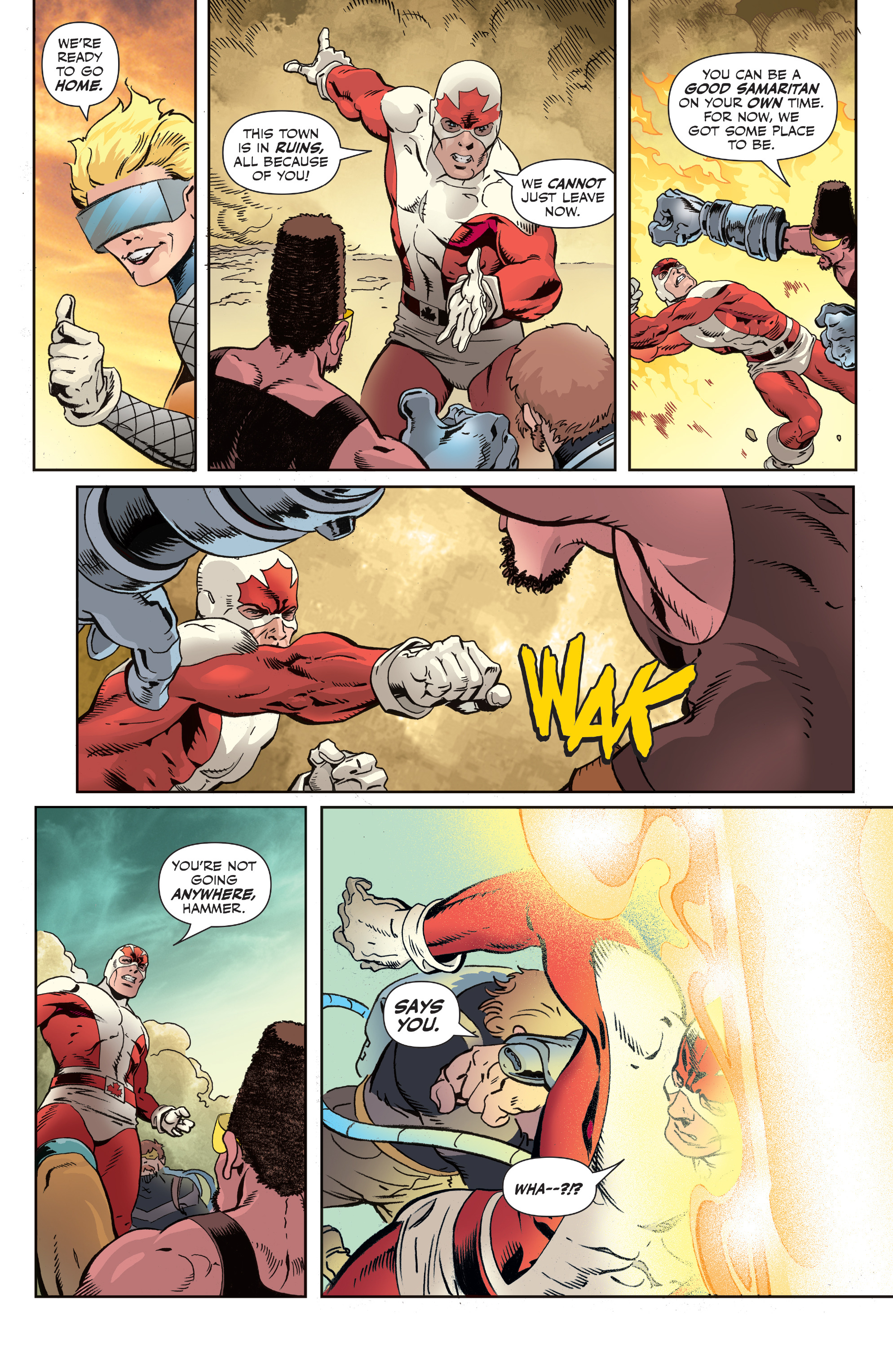 Read online All-New Classic Captain Canuck comic -  Issue #2 - 20