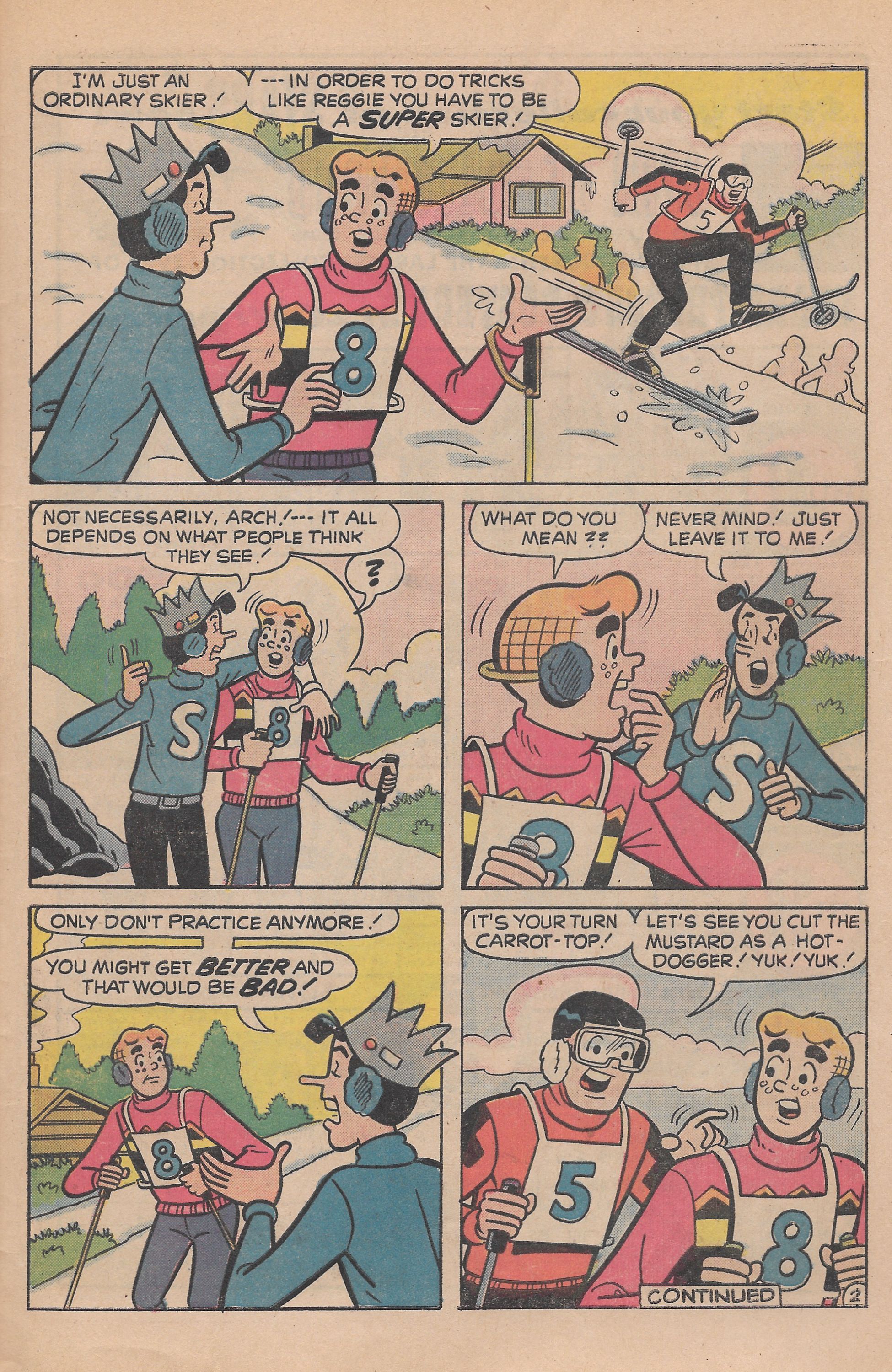 Read online Reggie and Me (1966) comic -  Issue #70 - 27