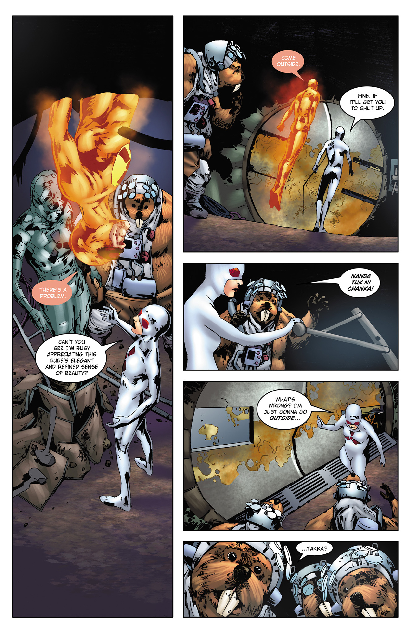 Read online Solar: Man of the Atom (2014) comic -  Issue #6 - 12