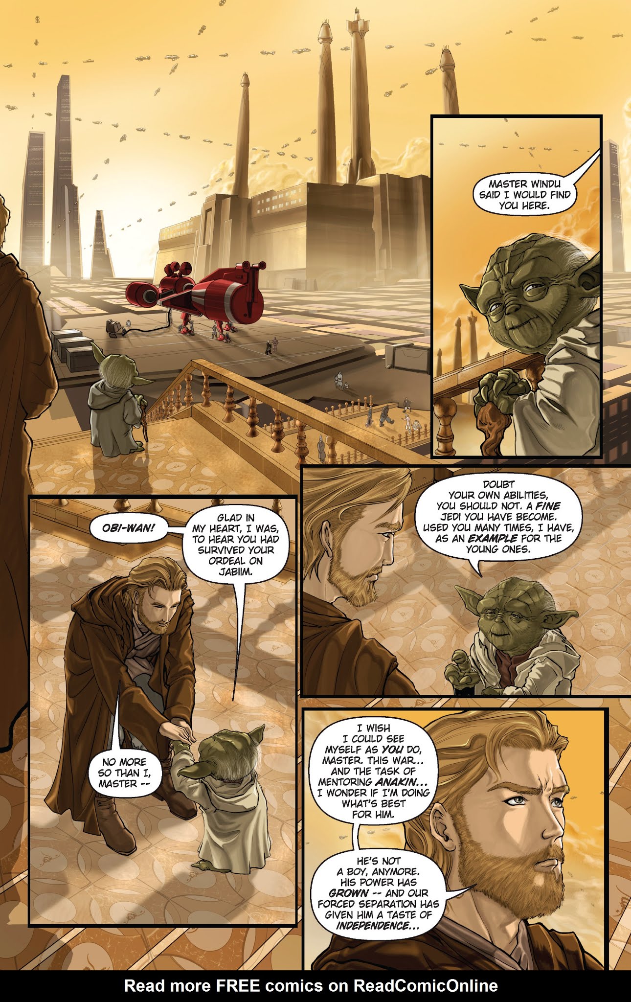 Read online Star Wars: Jedi comic -  Issue # Issue Yoda - 8
