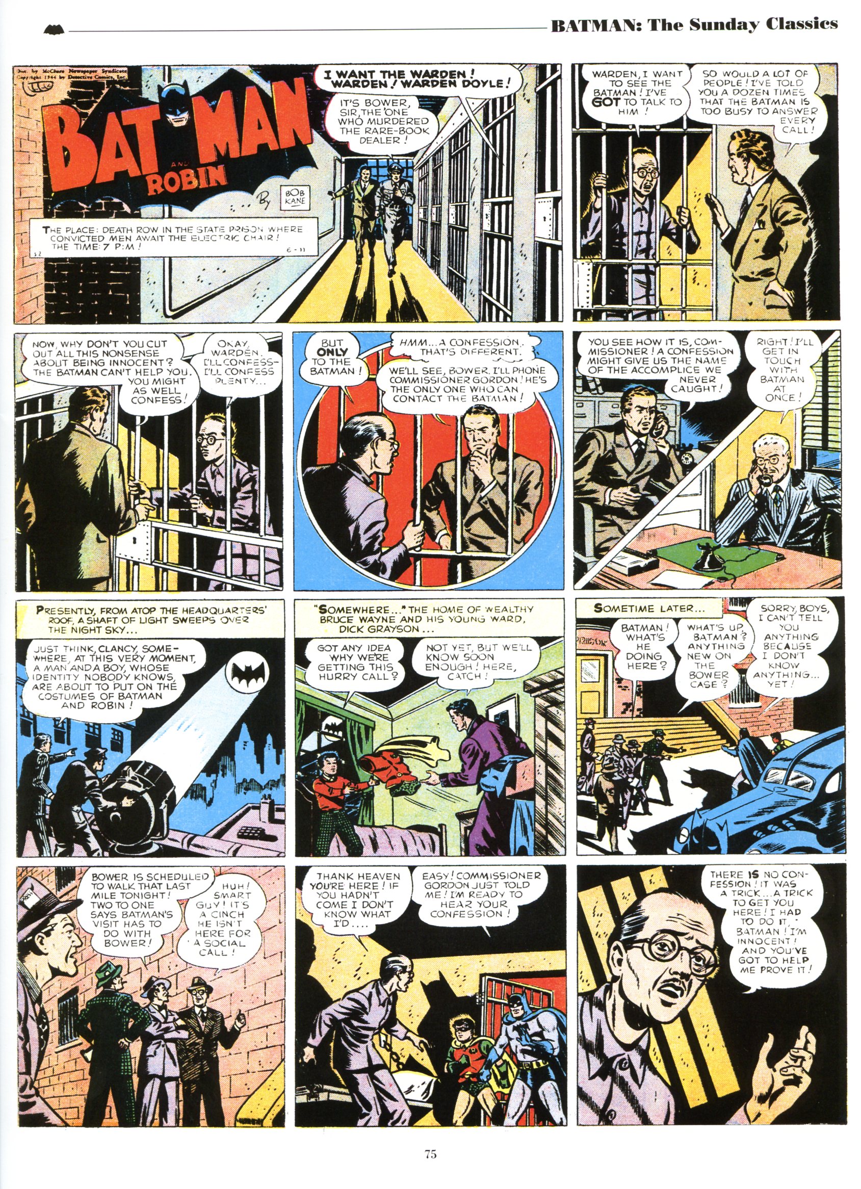 Read online Batman: The Sunday Classics comic -  Issue # TPB - 81